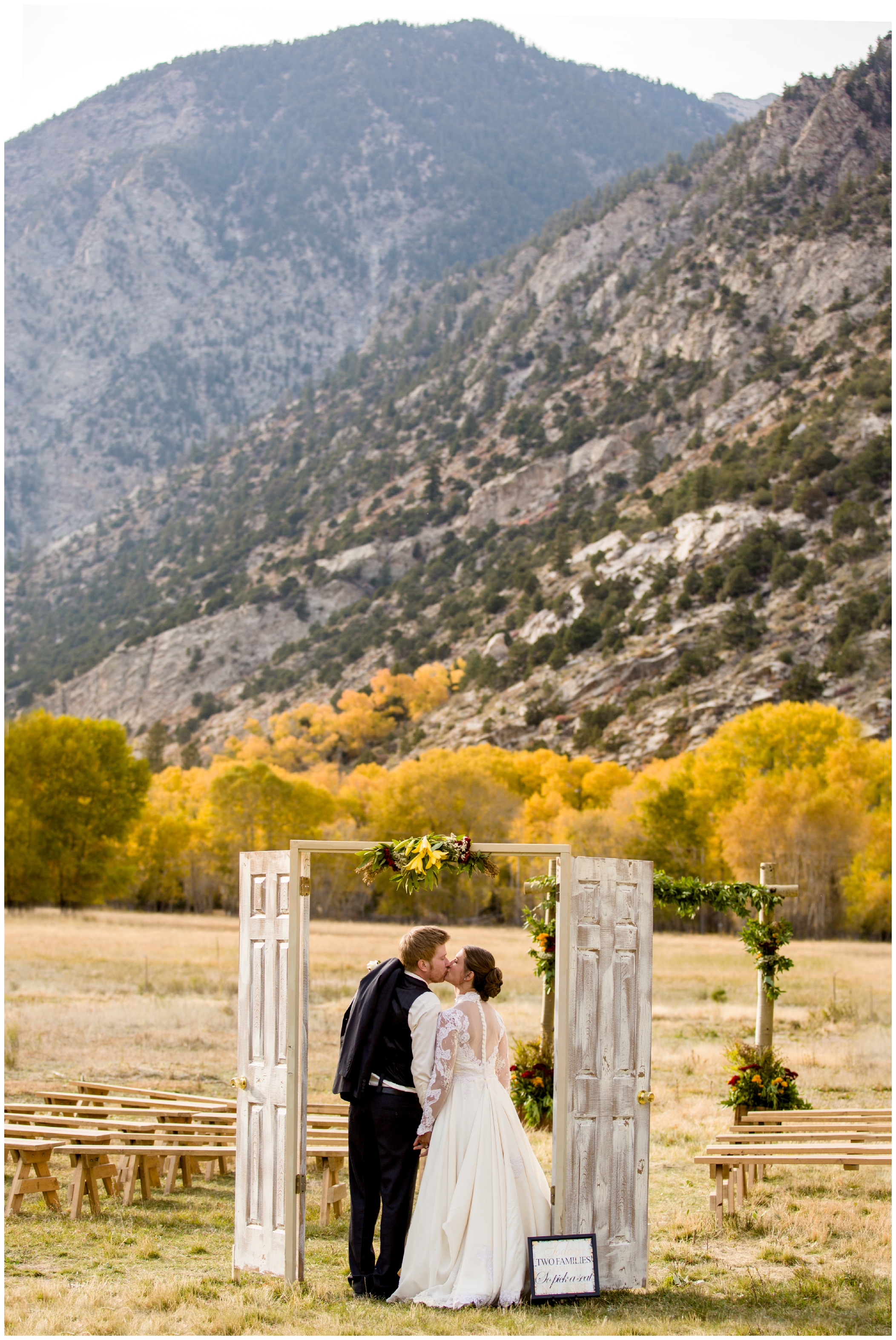 Colorado wedding photos by Salida wedding photographer Plum Pretty Photography 