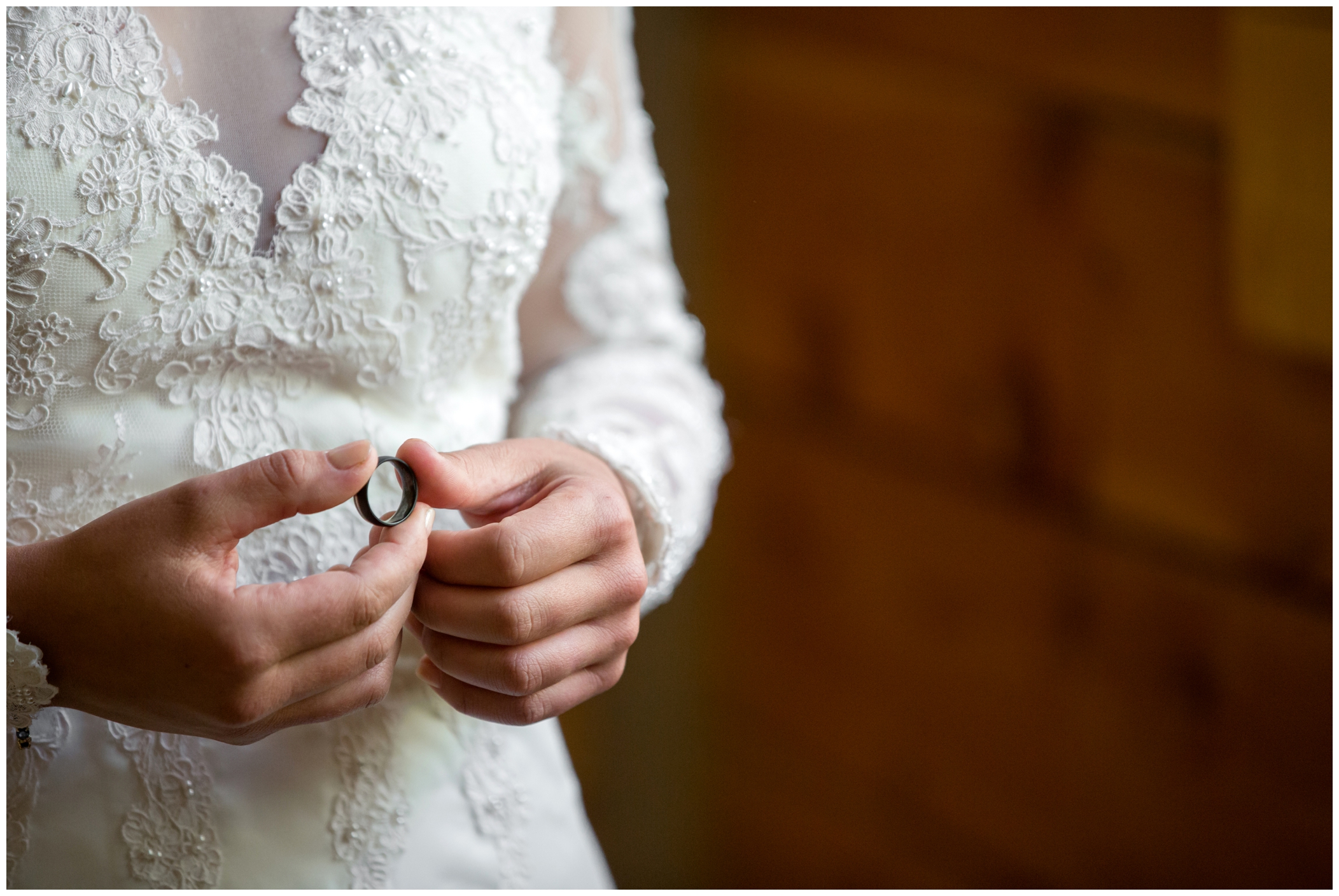 unique wedding ring photos by Colorado photographer Plum pretty photo 