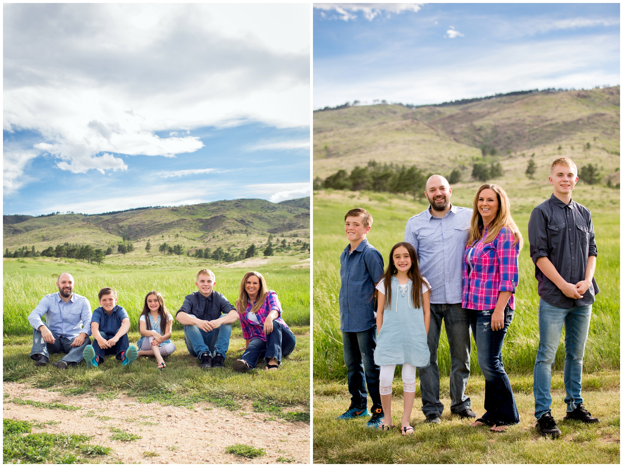 Loveland Colorado family pictures by Plum Pretty Photography 