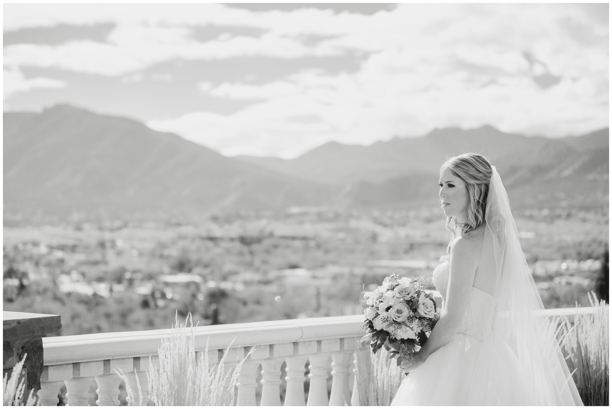 Colorado Springs bride at the Pinery at the Hill 