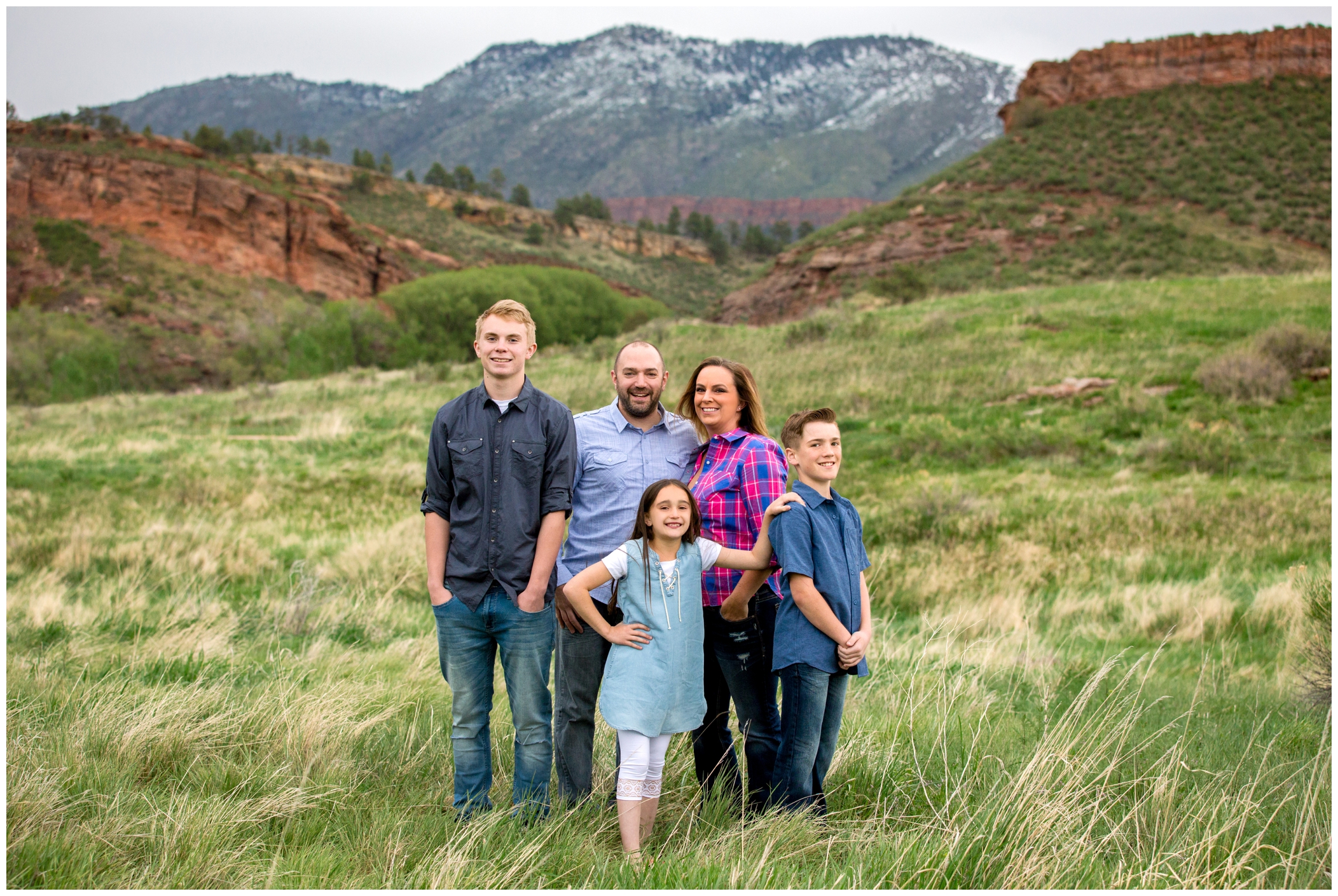 Loveland Colorado family photos at Bobcat Ridge Natural Area by Plum Pretty Photography