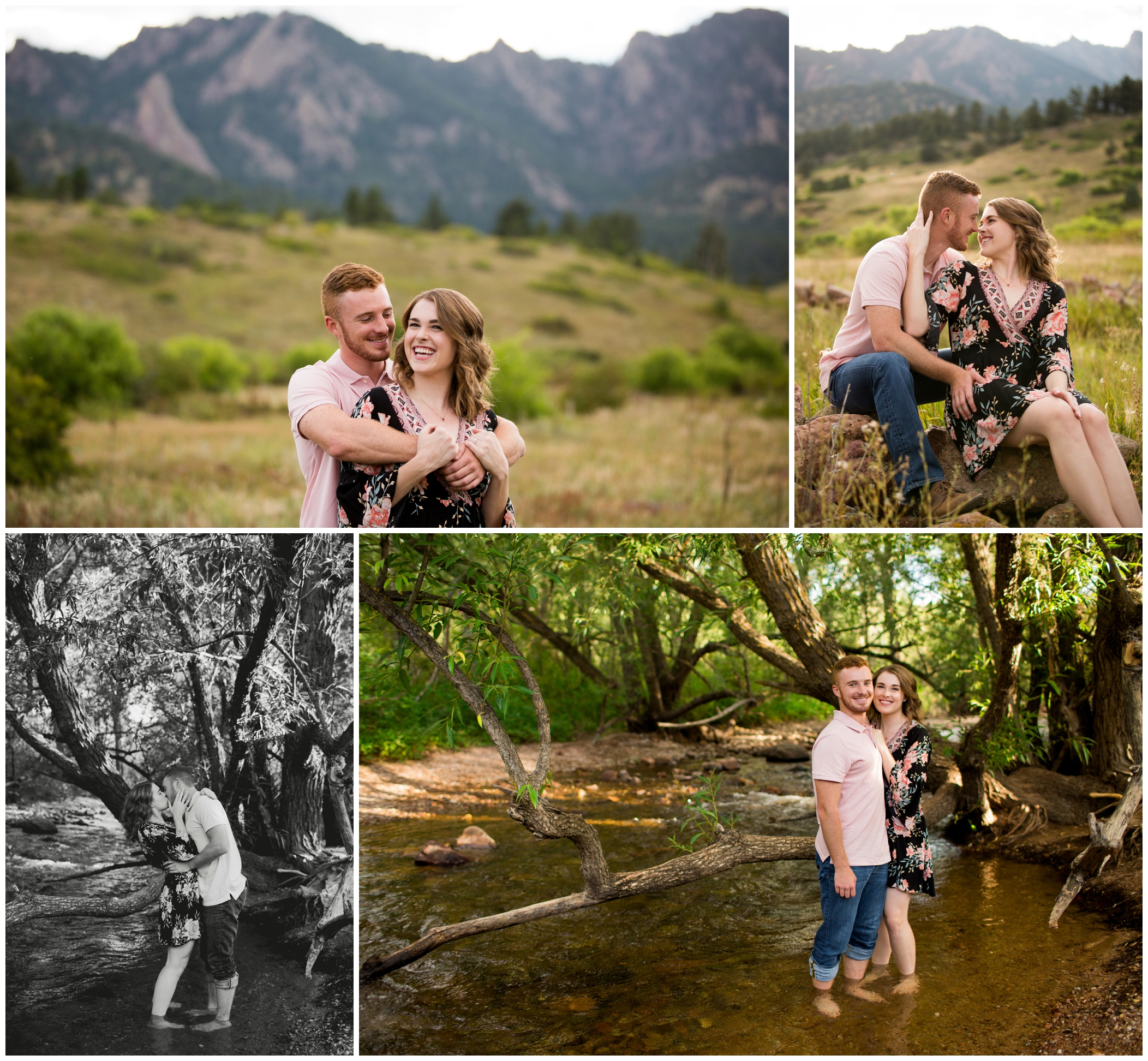Boulder engagement photos by Colorado photographer Plum Pretty Photography 