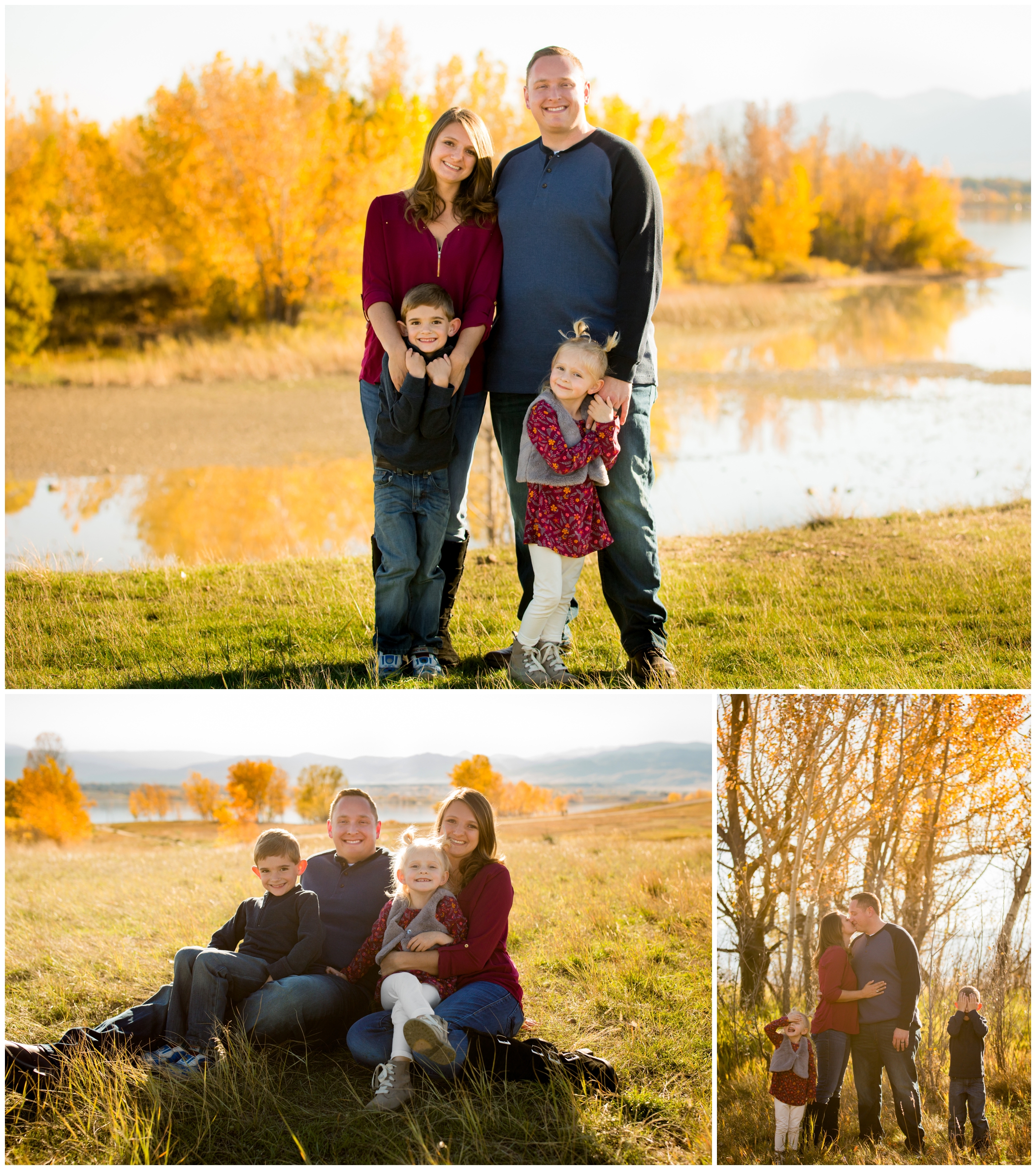 Longmont family portraits at Coot Lake by Colorado photographer Plum Pretty Photography