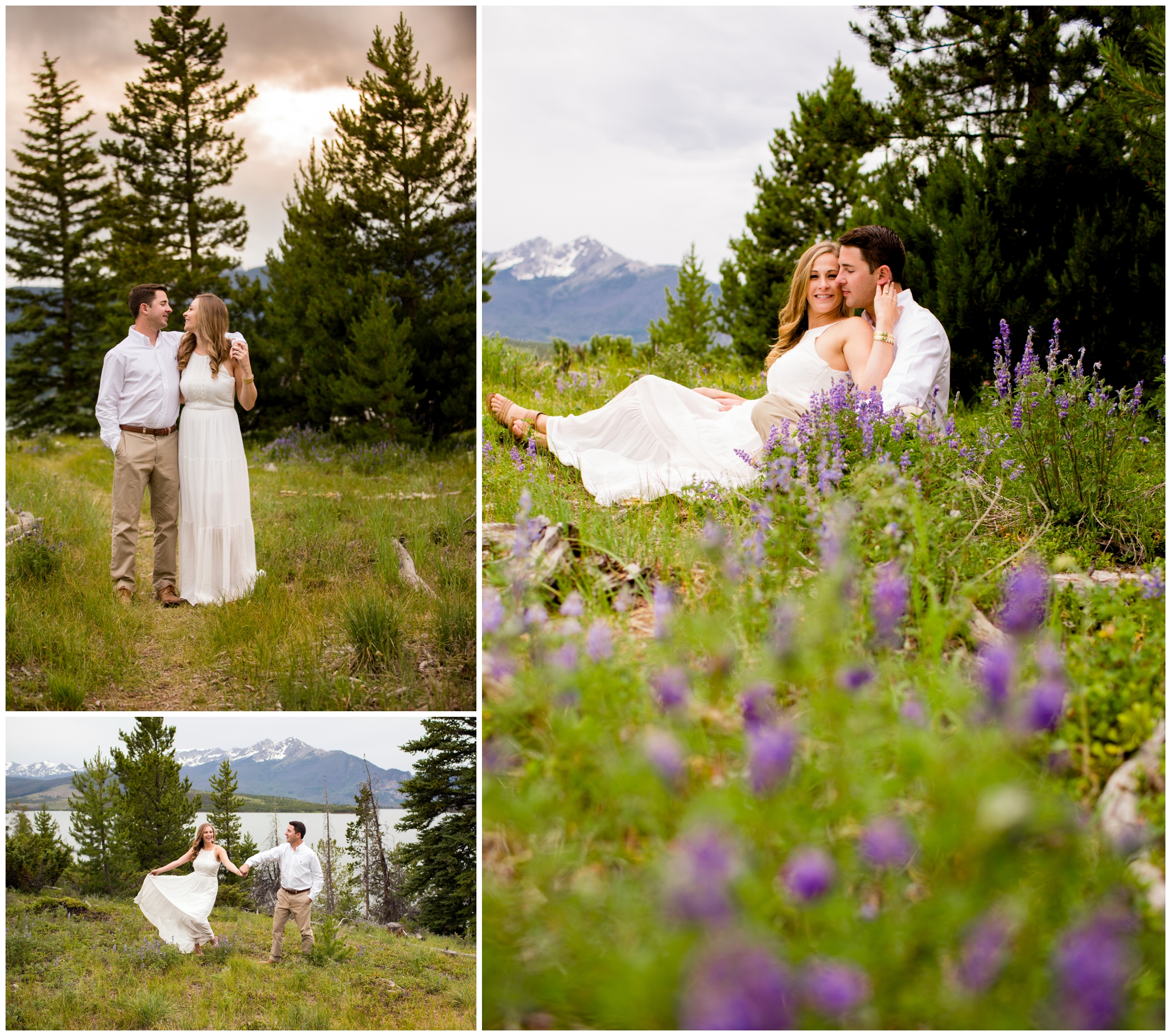 Colorado engagement pictures by Breckenridge photographer Plum Pretty Photography