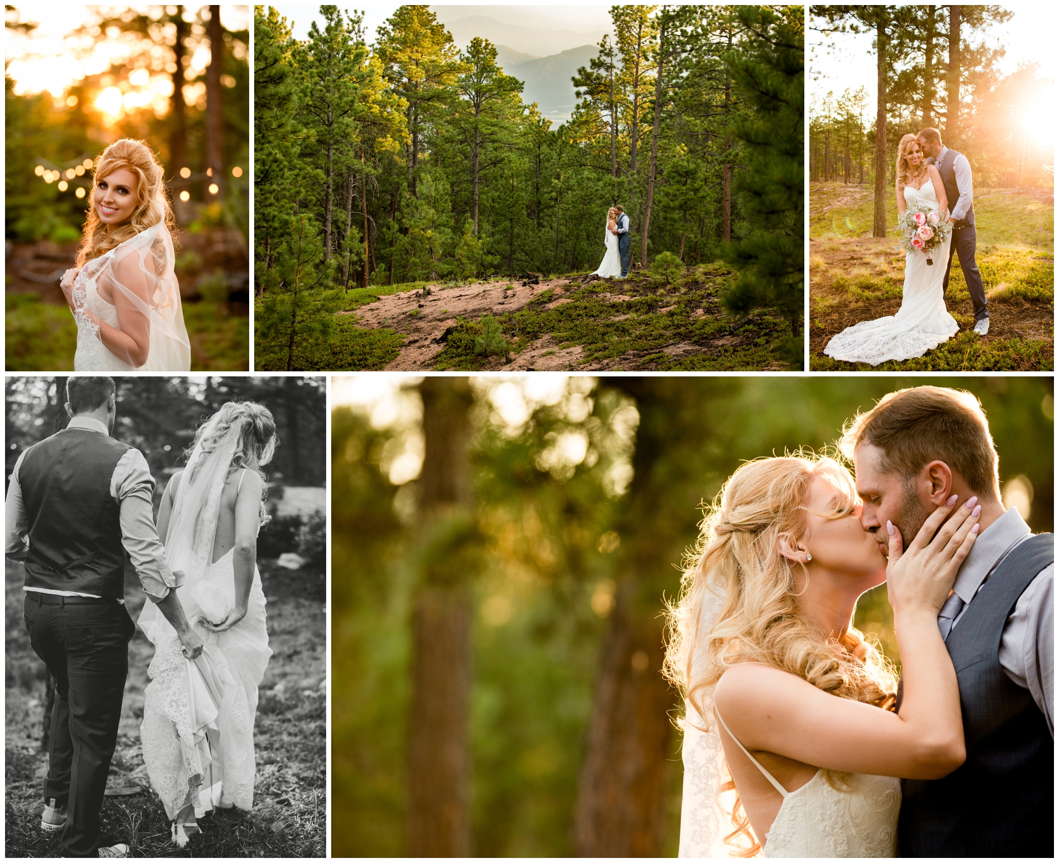 backyard wedding photos by Colorado Springs photographer Plum Pretty Photography