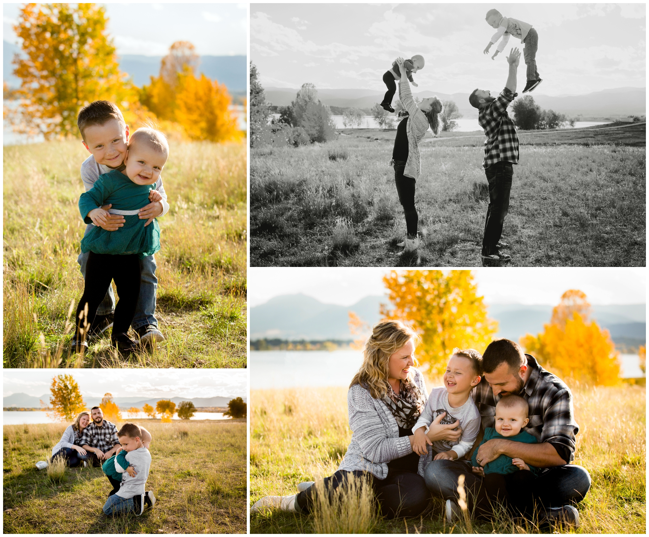 Boulder family photos at Coot Lake by Colorado photographer Plum Pretty Photography