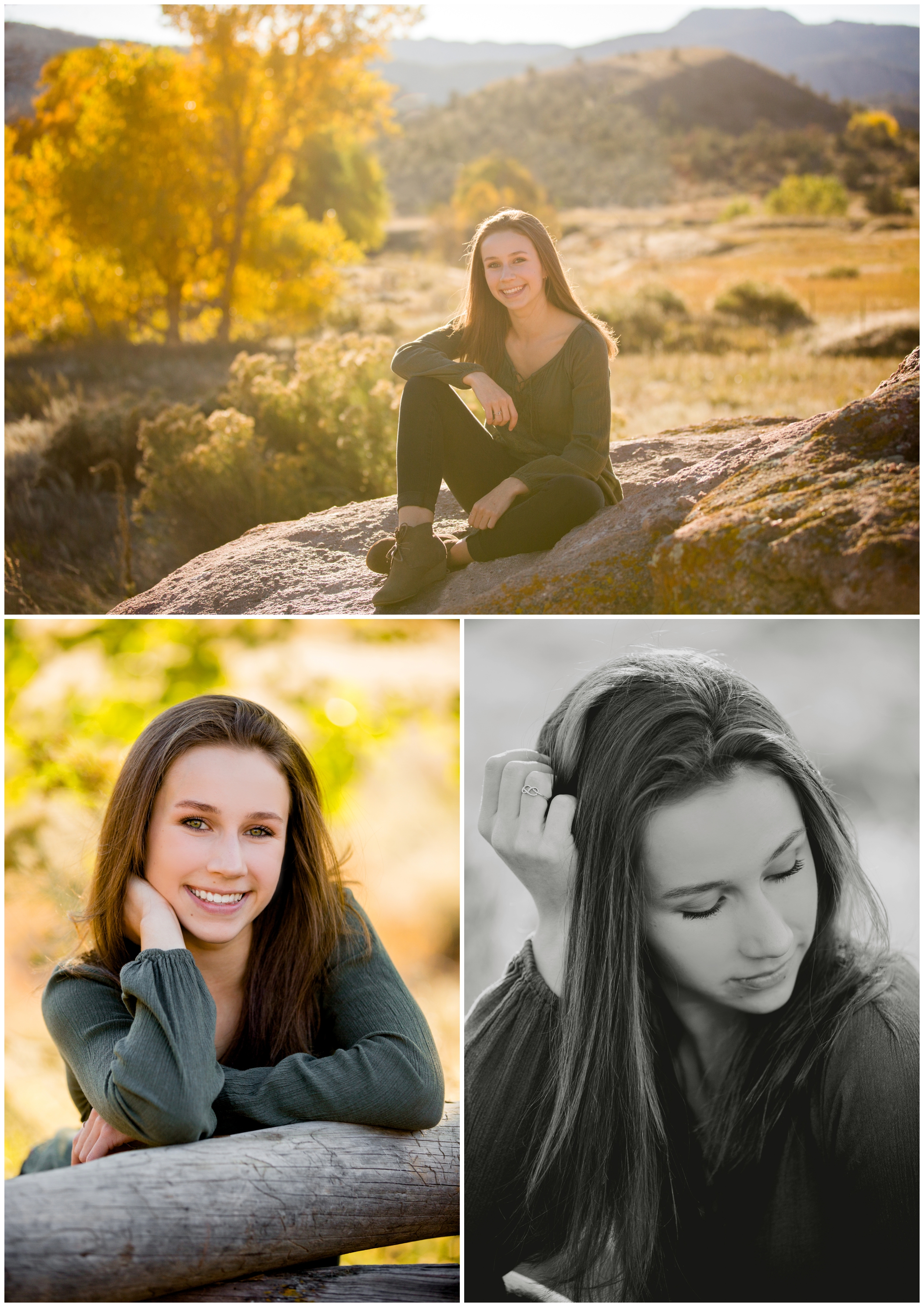Northern Colorado senior photography by high school photographer Plum Pretty Photography