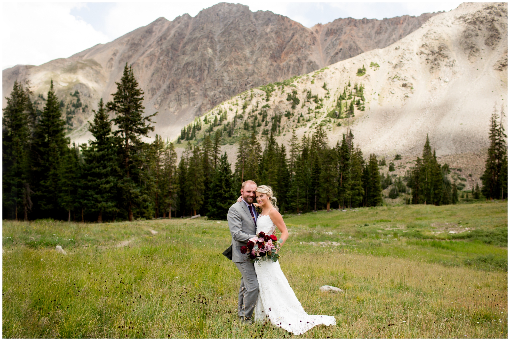 A Basin wedding photos by Colorado mountain wedding photographer Plum Pretty Photography