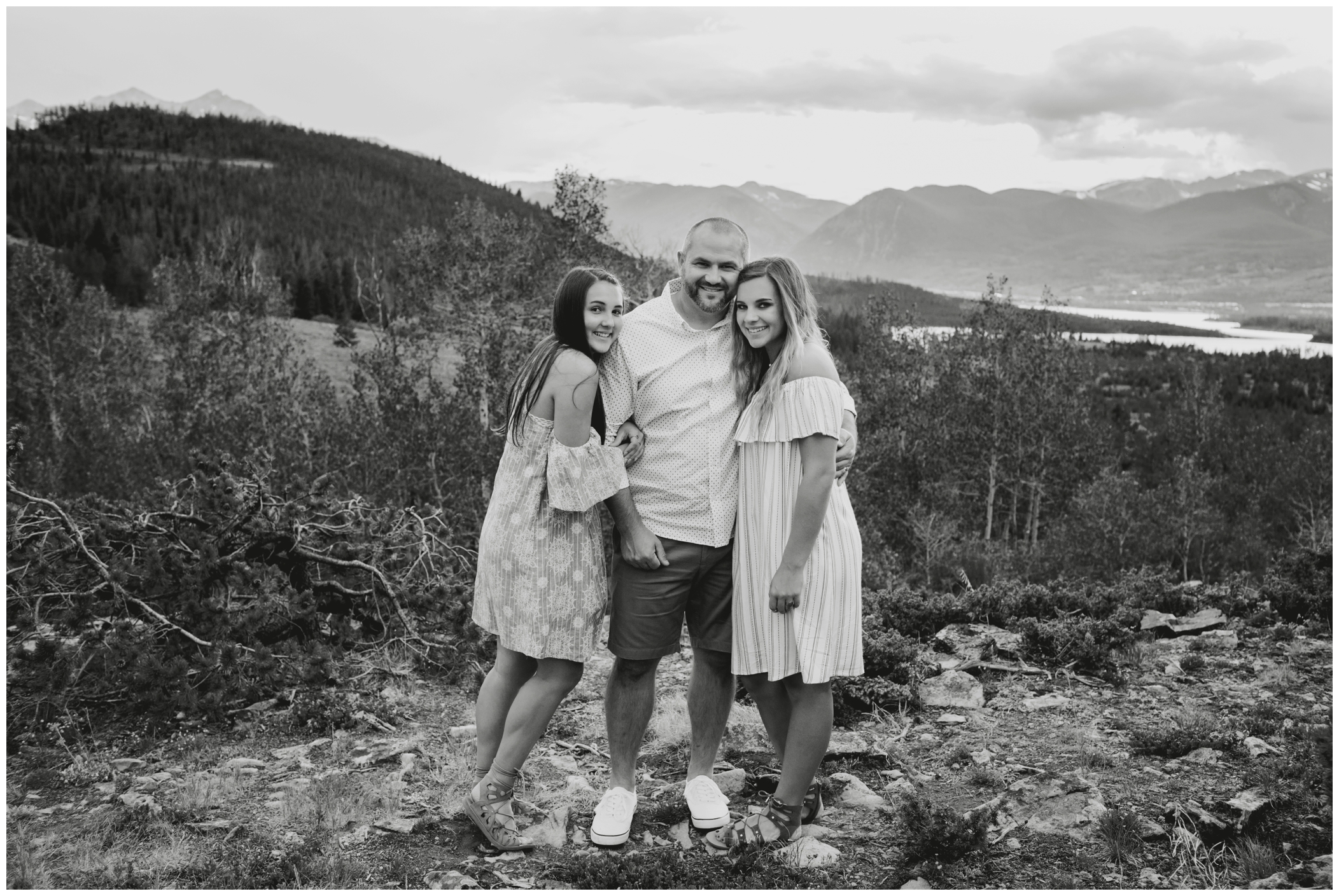 Colorado mountain family photography at Lake Dillon 