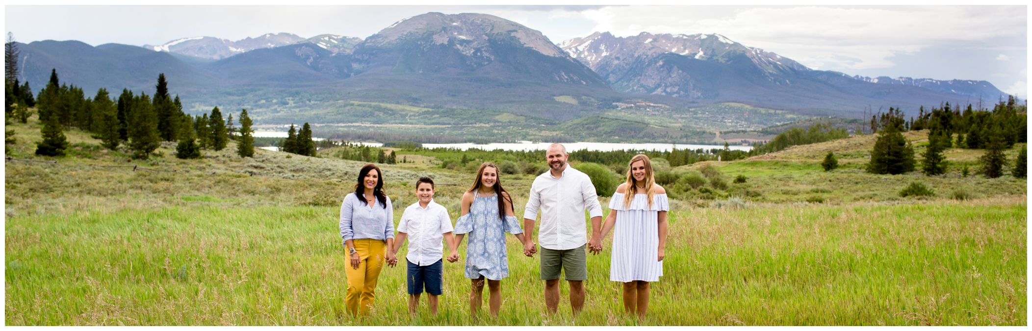Colorado mountain family photos in Dillon CO