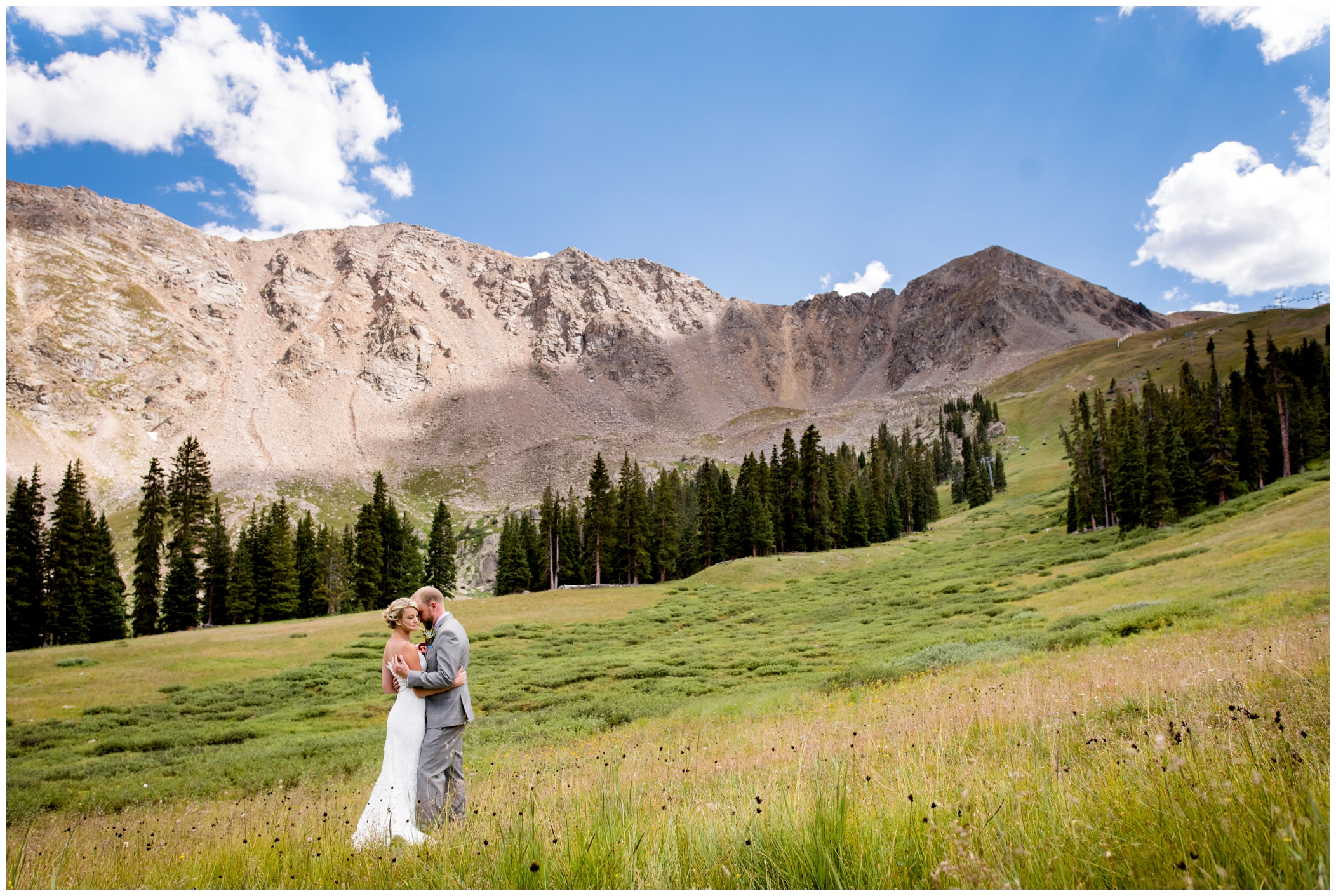 Colorado mountain wedding photography at Black Mountain Lodge A Basin 