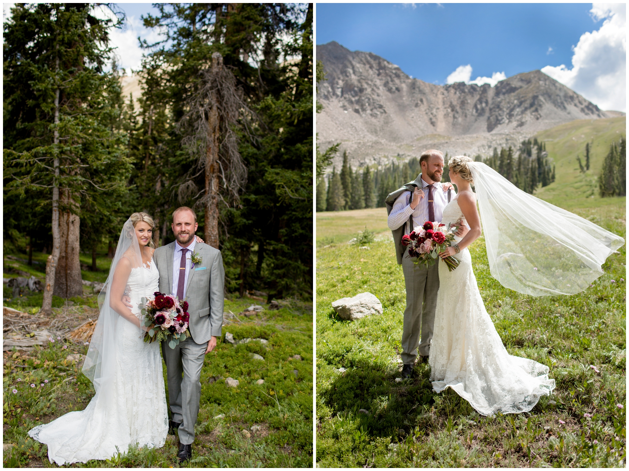 Colorado ski resort wedding photography by Denver photographer Plum Pretty Photo 