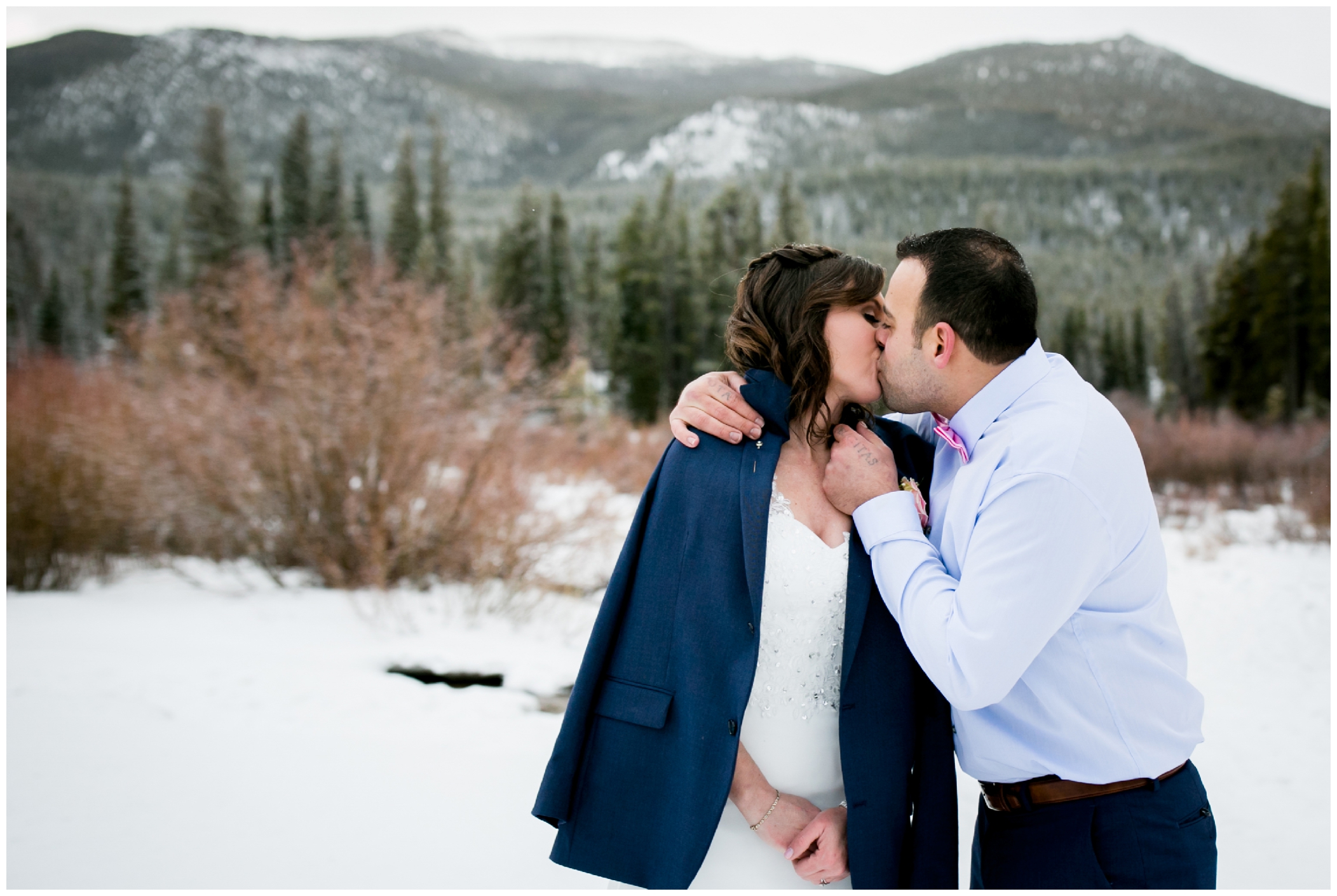 Estes Park wedding photographs at Rocky Mountain National Park 