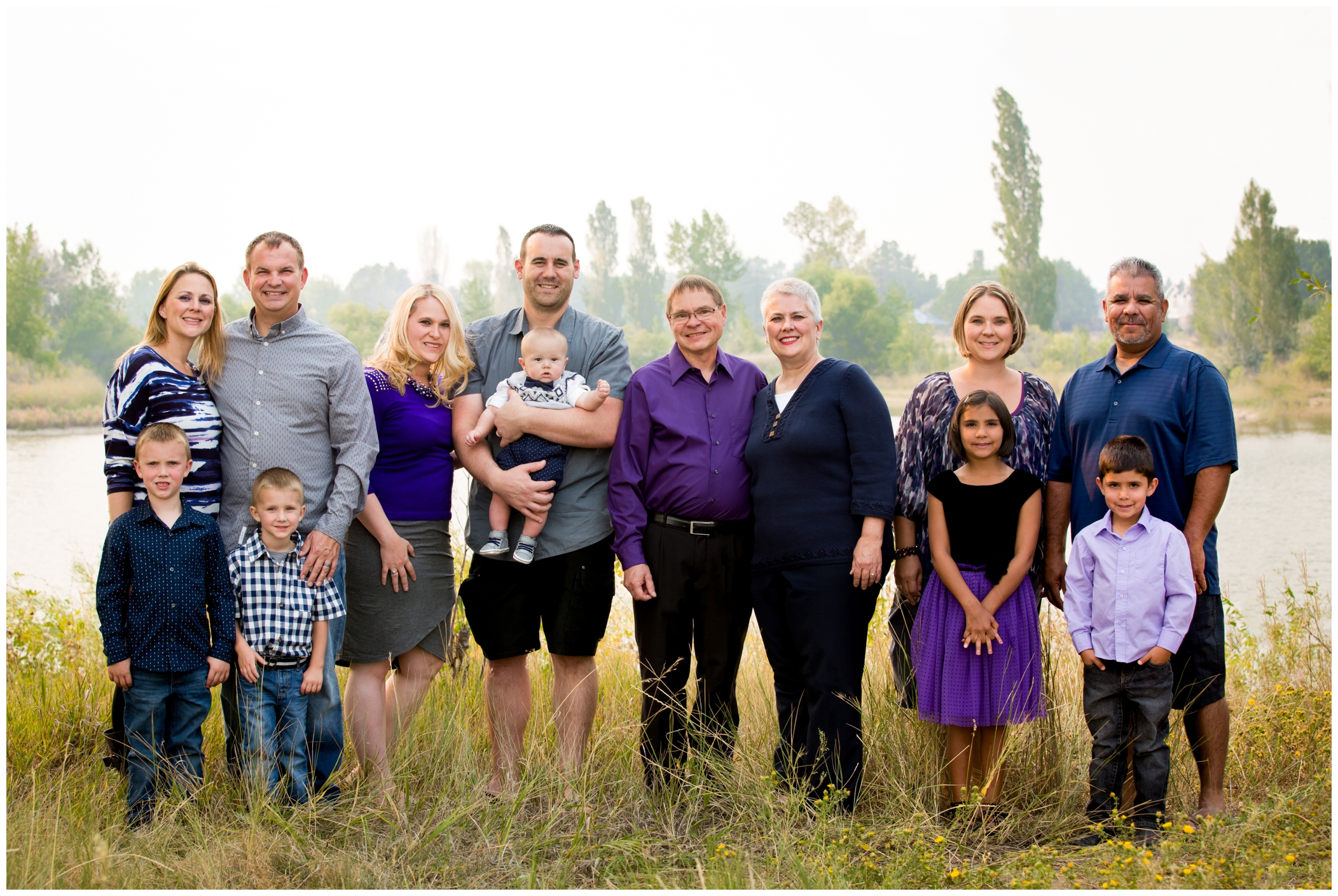 Longmont Colorado family pictures at Golden Ponds 