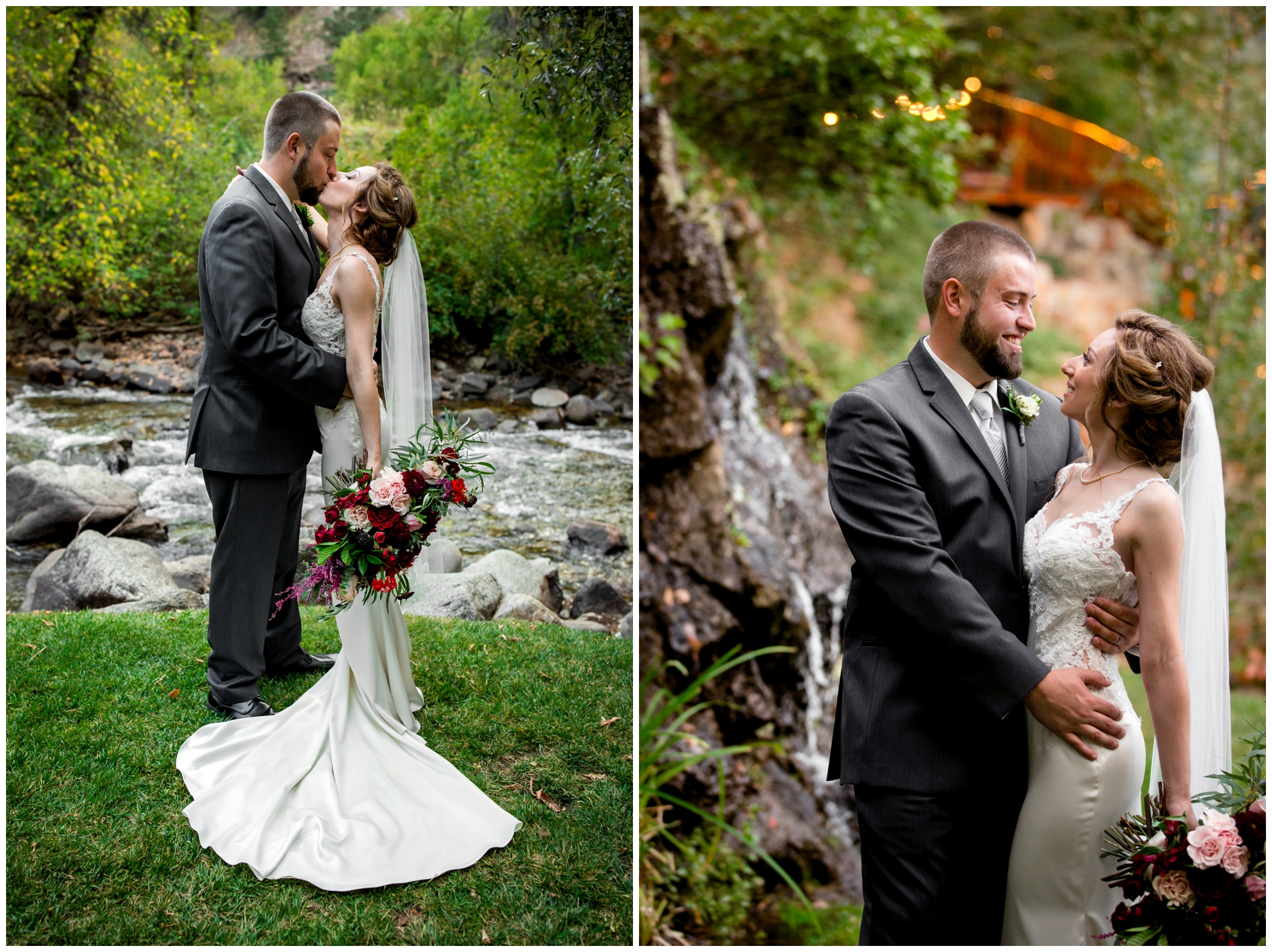 Wedgewood on Boulder Creek Colorado wedding photography 
