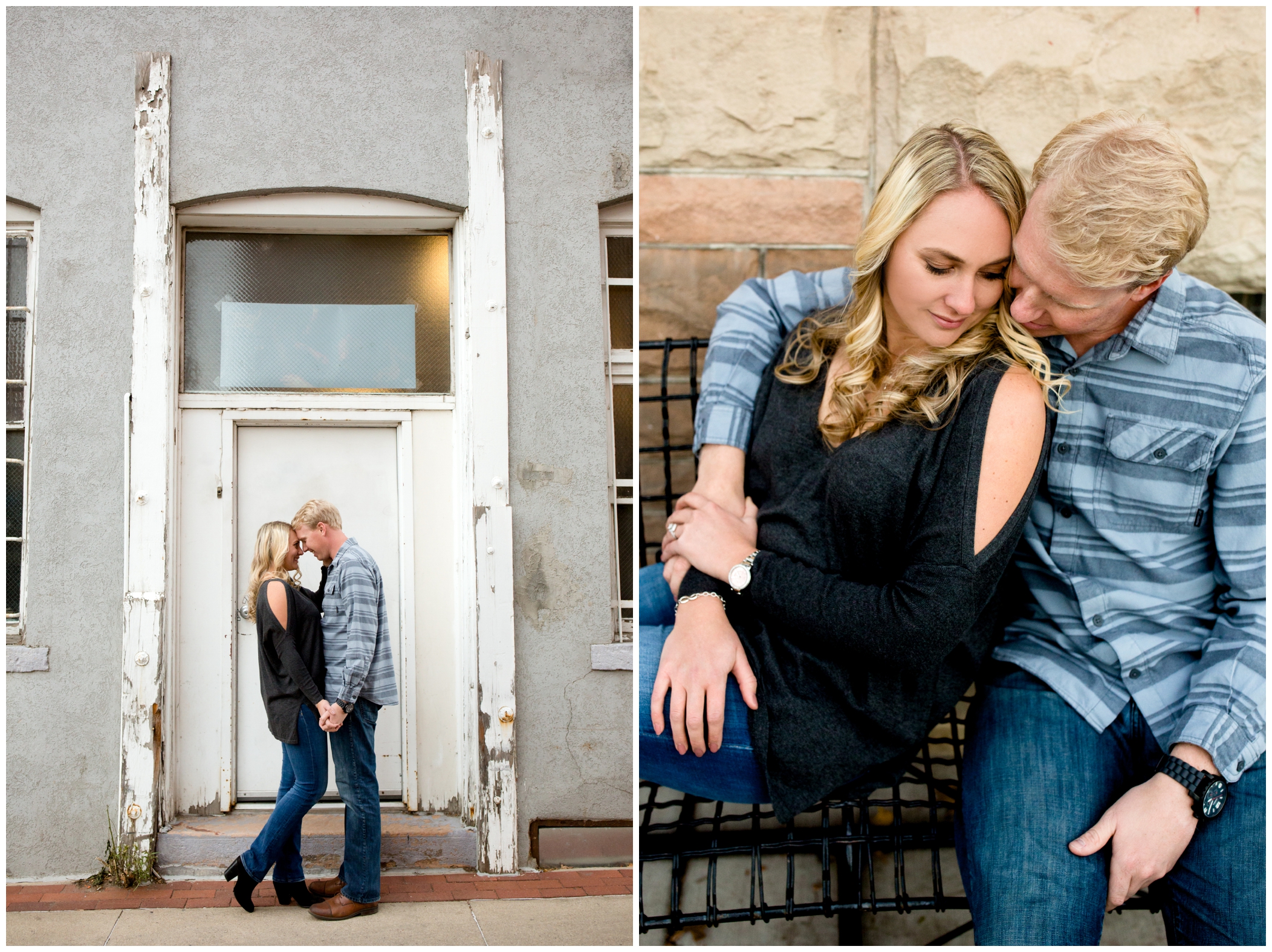 urban couple's photos by Boulder Colorado engagement photographer Plum Pretty Photo 