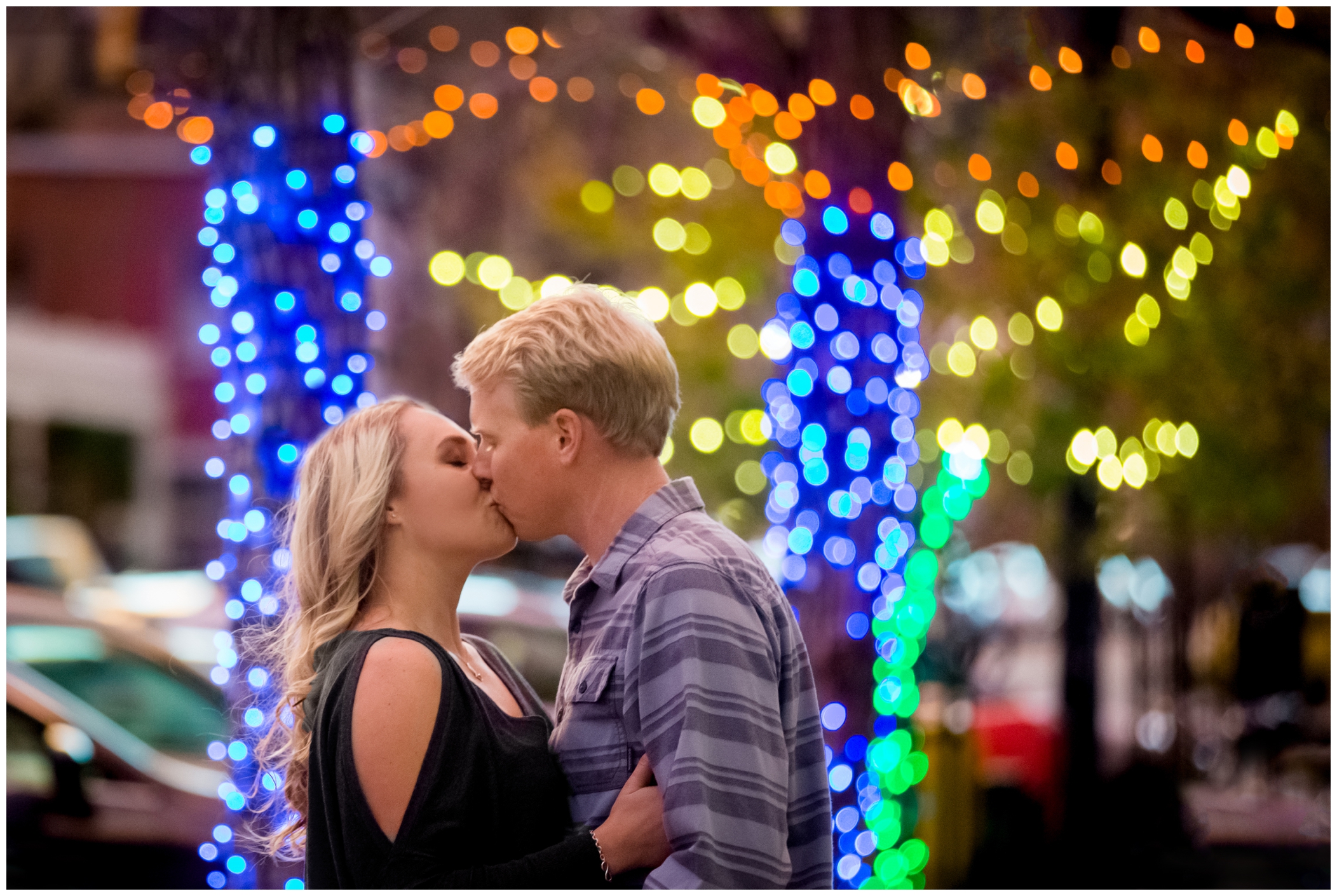 Boulder engagement portraits at Chautauqua Park and Pearl Street Mall by Colorado wedding photographer Plum Pretty Photography 