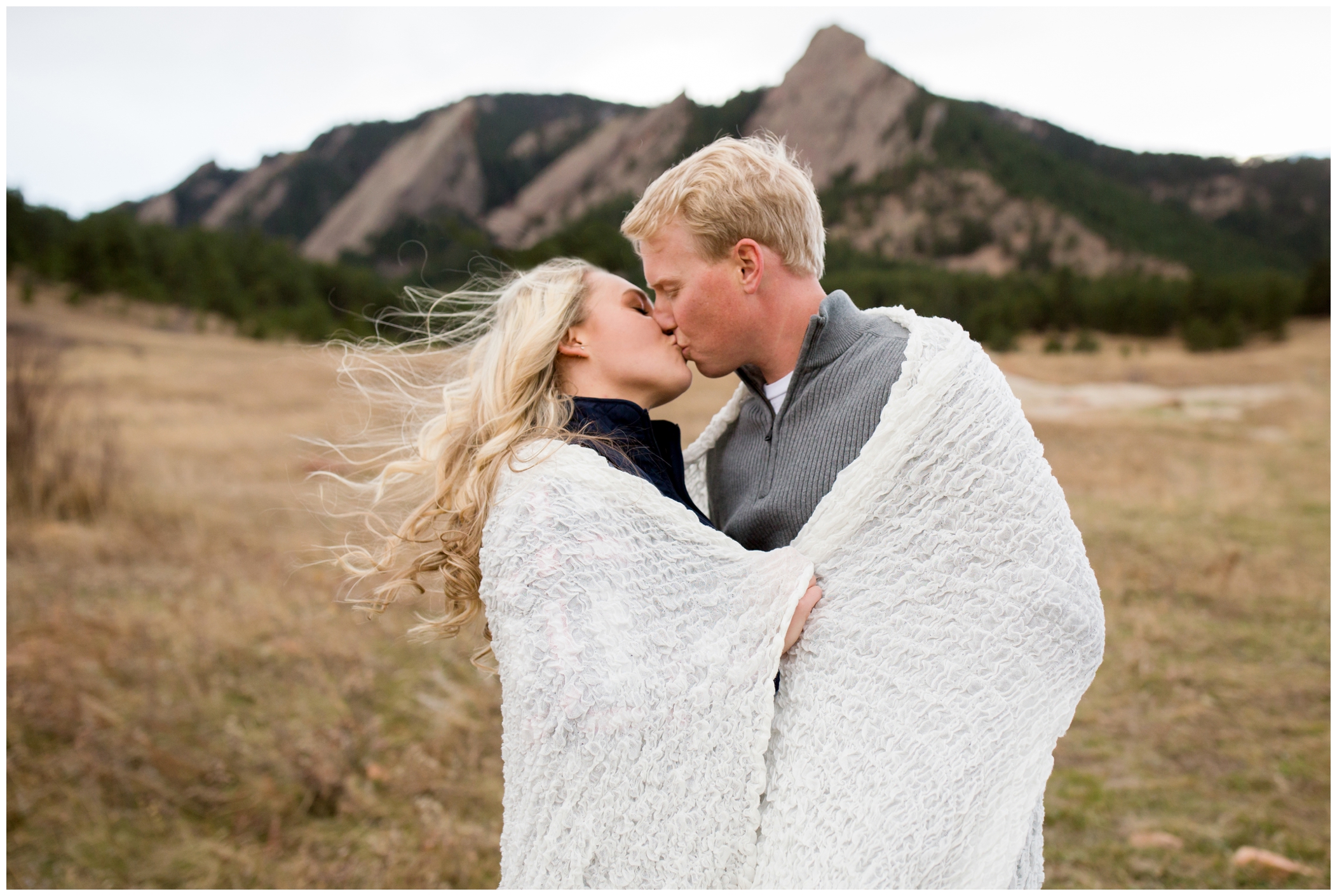 Boulder engagement portraits at Chautauqua Park and Pearl Street Mall by Colorado wedding photographer Plum Pretty Photography 