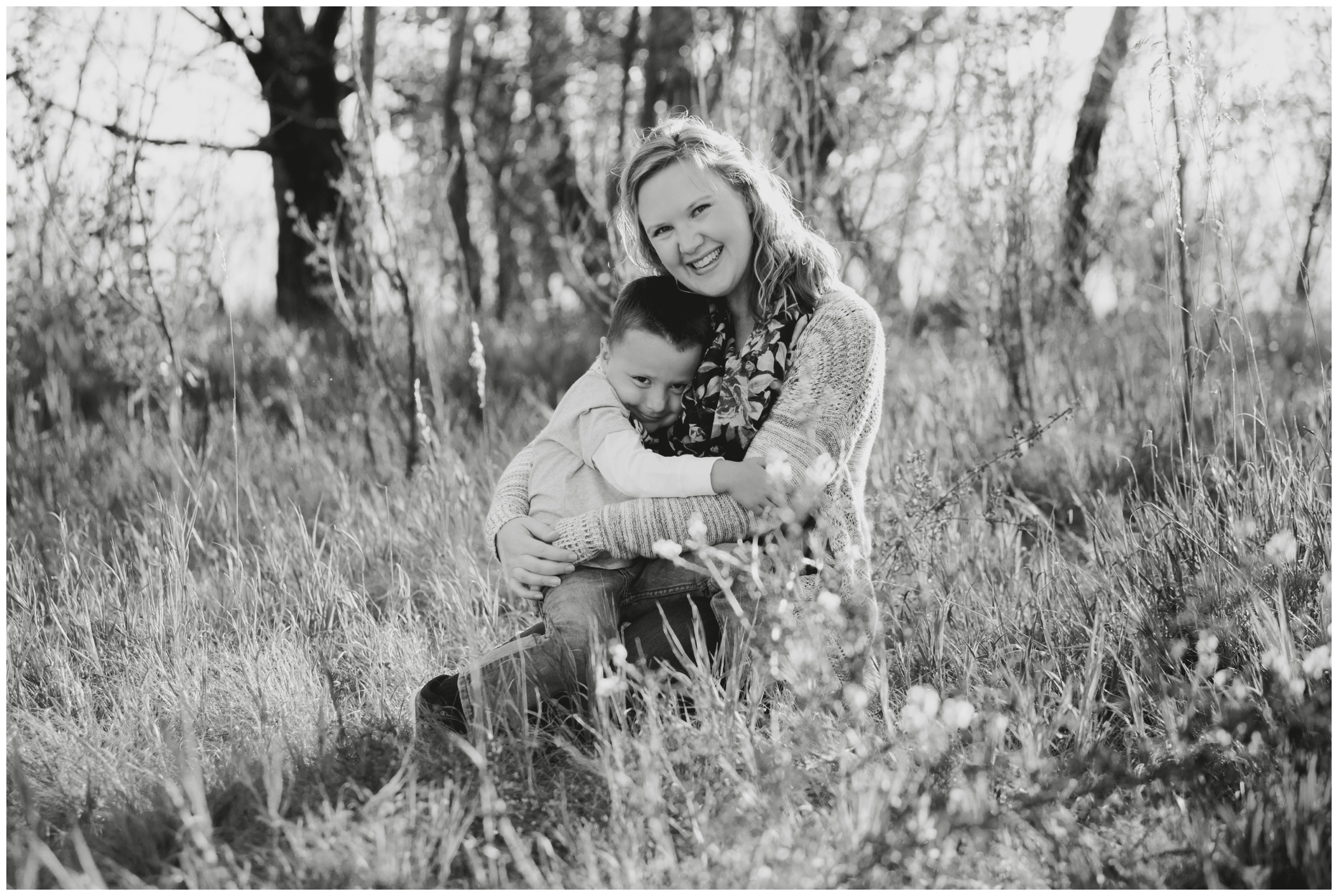 Longmont Colorado family photography in the Boulder foothills