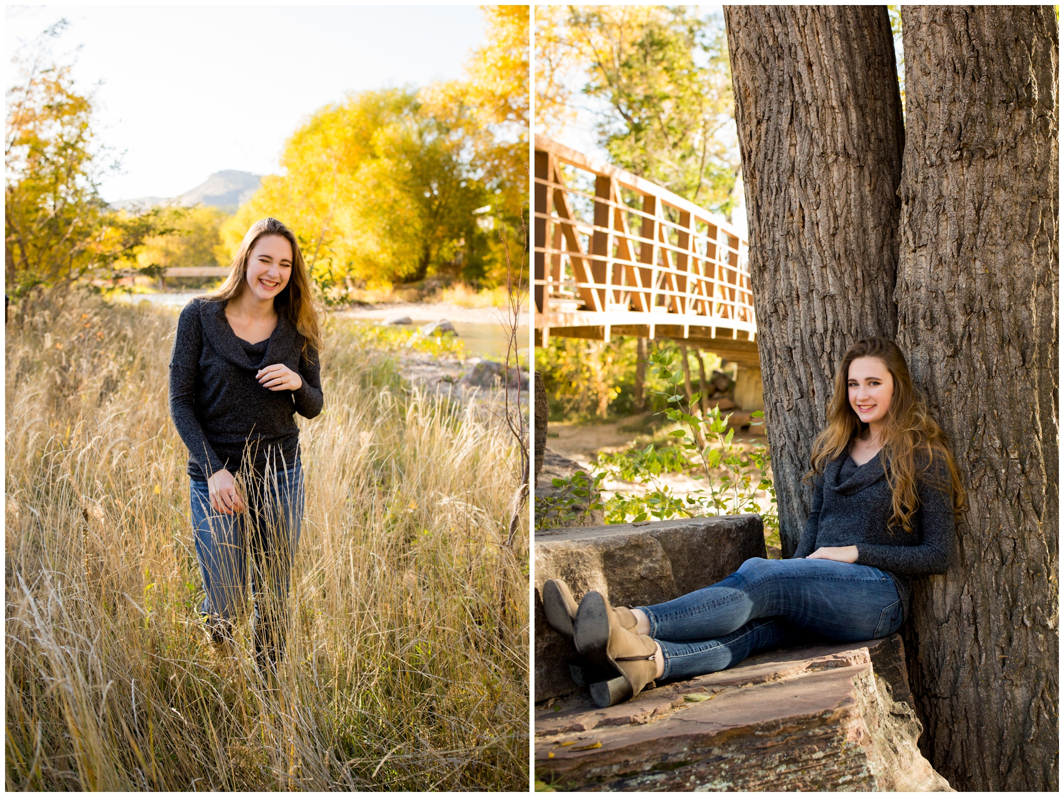 Silver Creek High School senior photos by award-winning Longmont Colorado portrait photographer Plum Pretty Photography