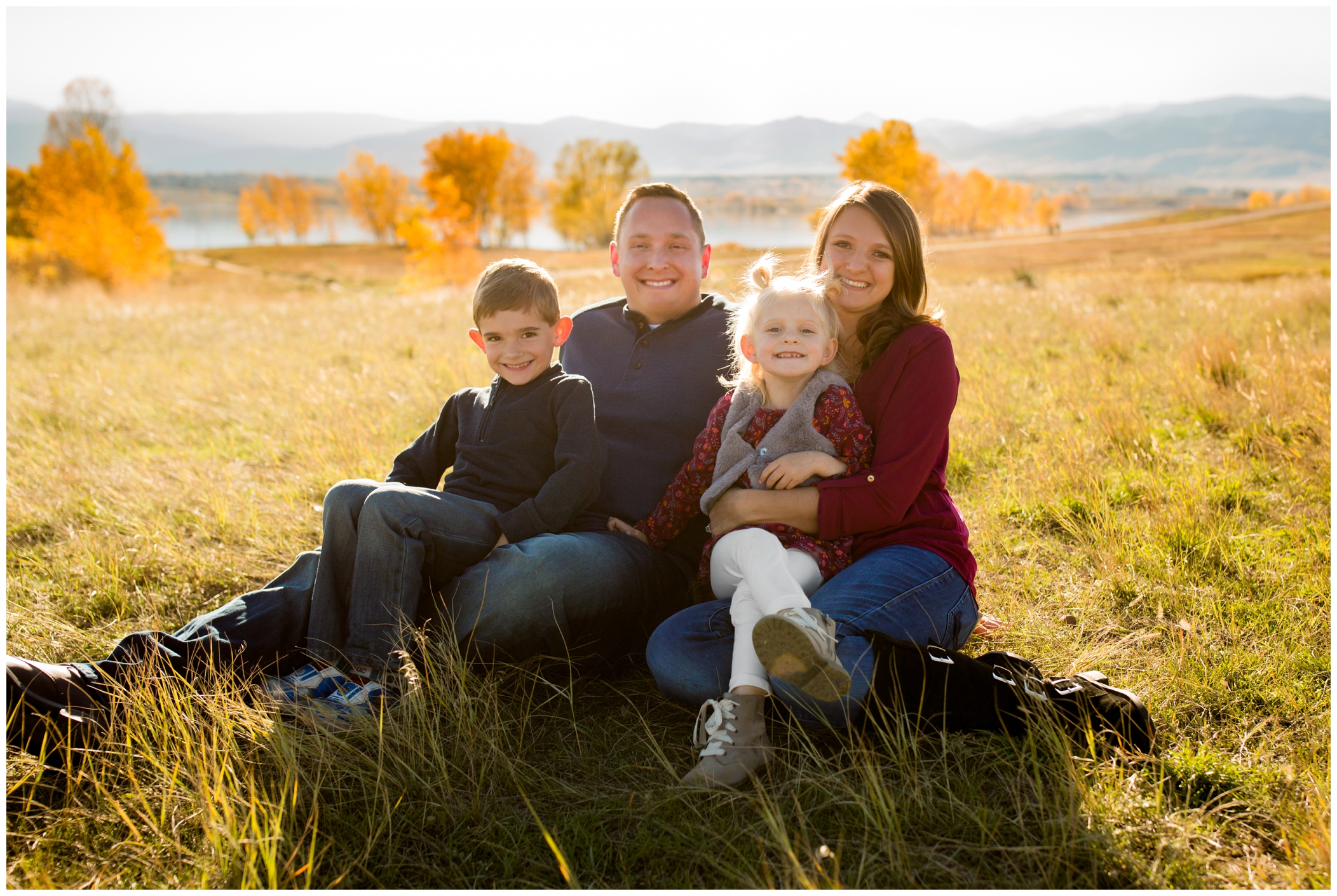 Boulder family portraits at Coot Lake by Colorado photographer Plum Pretty Photography 