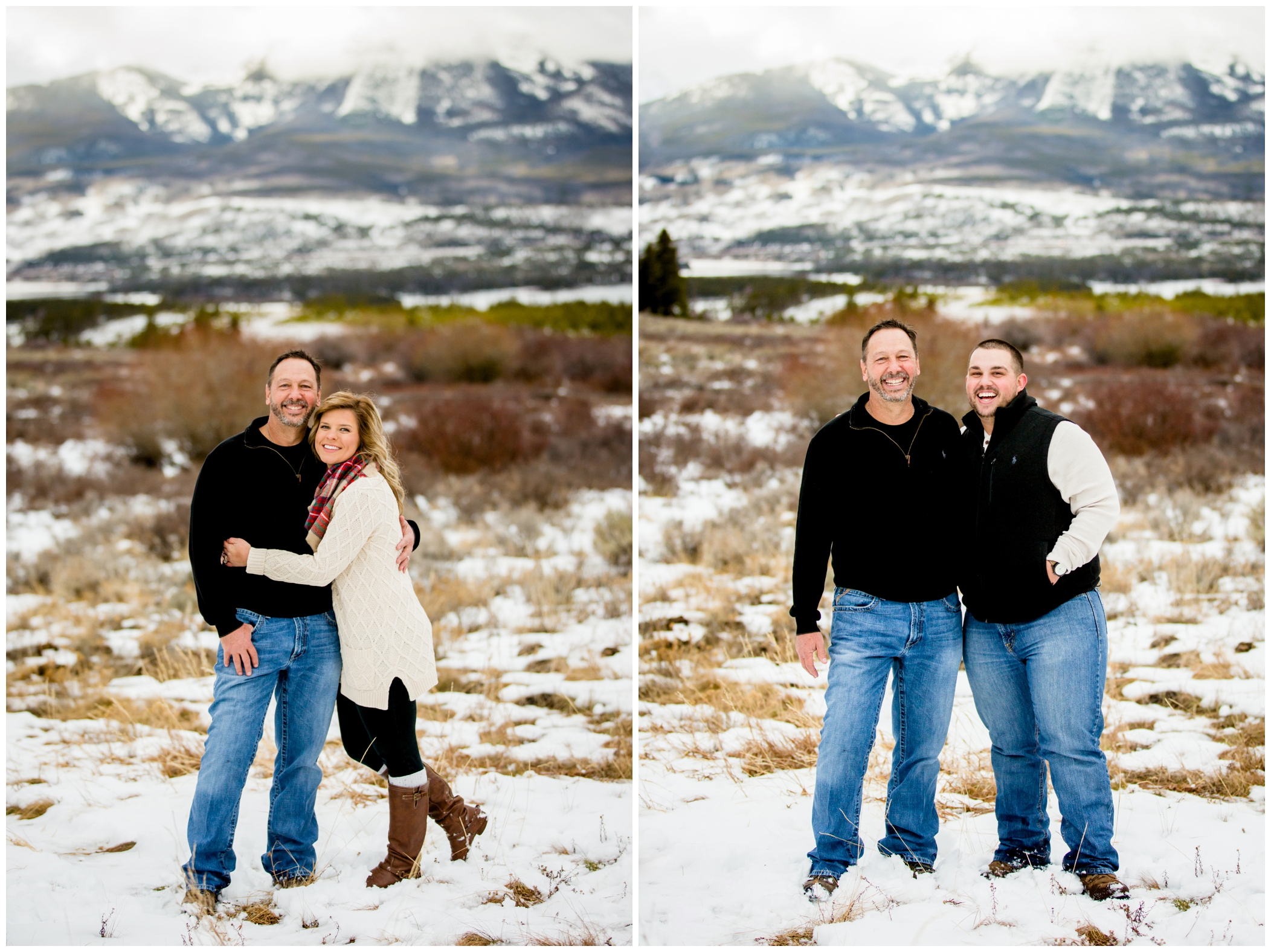 Breckenridge Colorado family pictures at Windy Point Campground