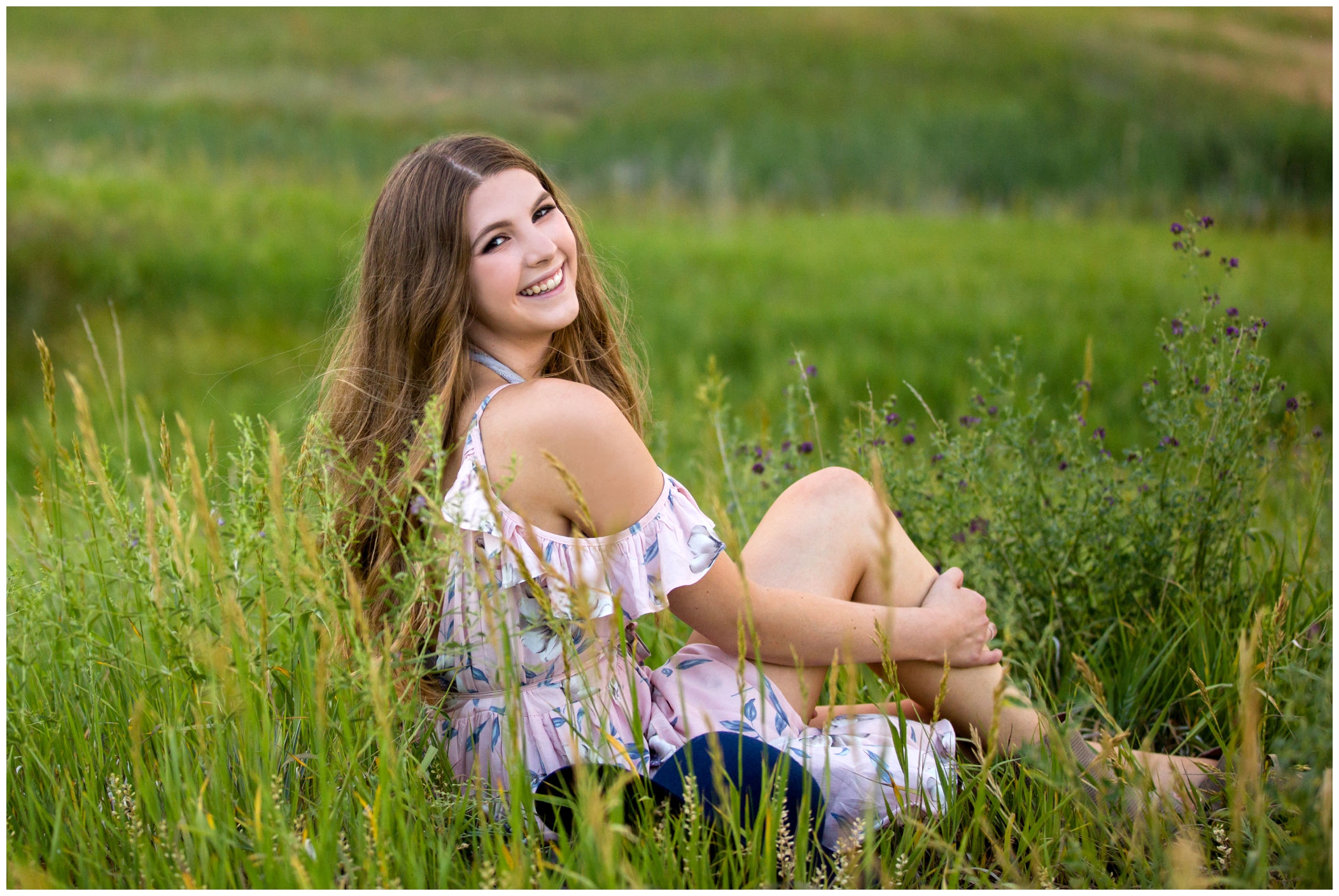 Westminster senior pictures at Standley Lake by Colorado portrait photographer Plum Pretty Photography
