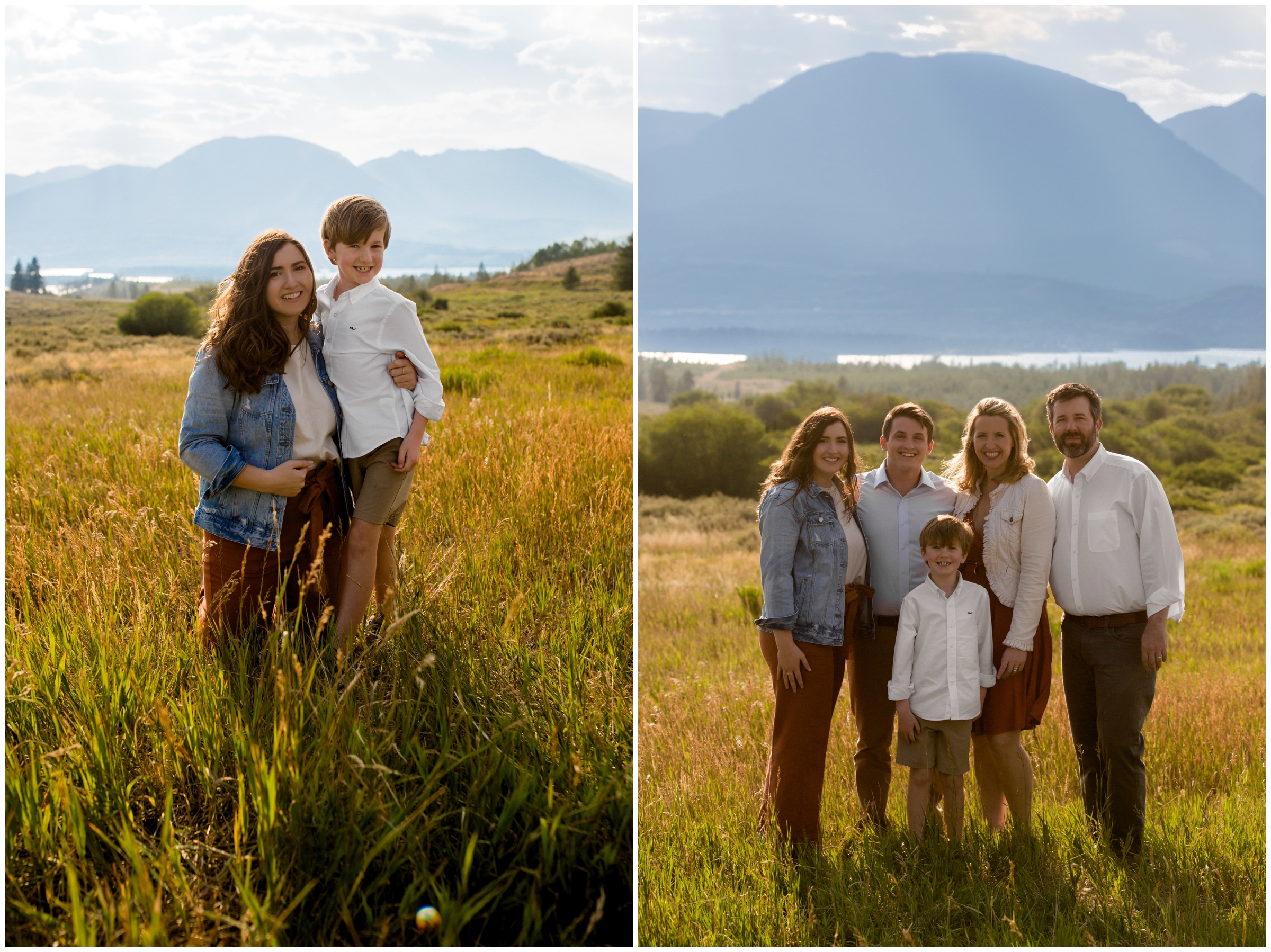 Breckenridge Colorado family portraits at Sapphire Point by award-winning photographer Plum Pretty Photography. Summit County family pictures.