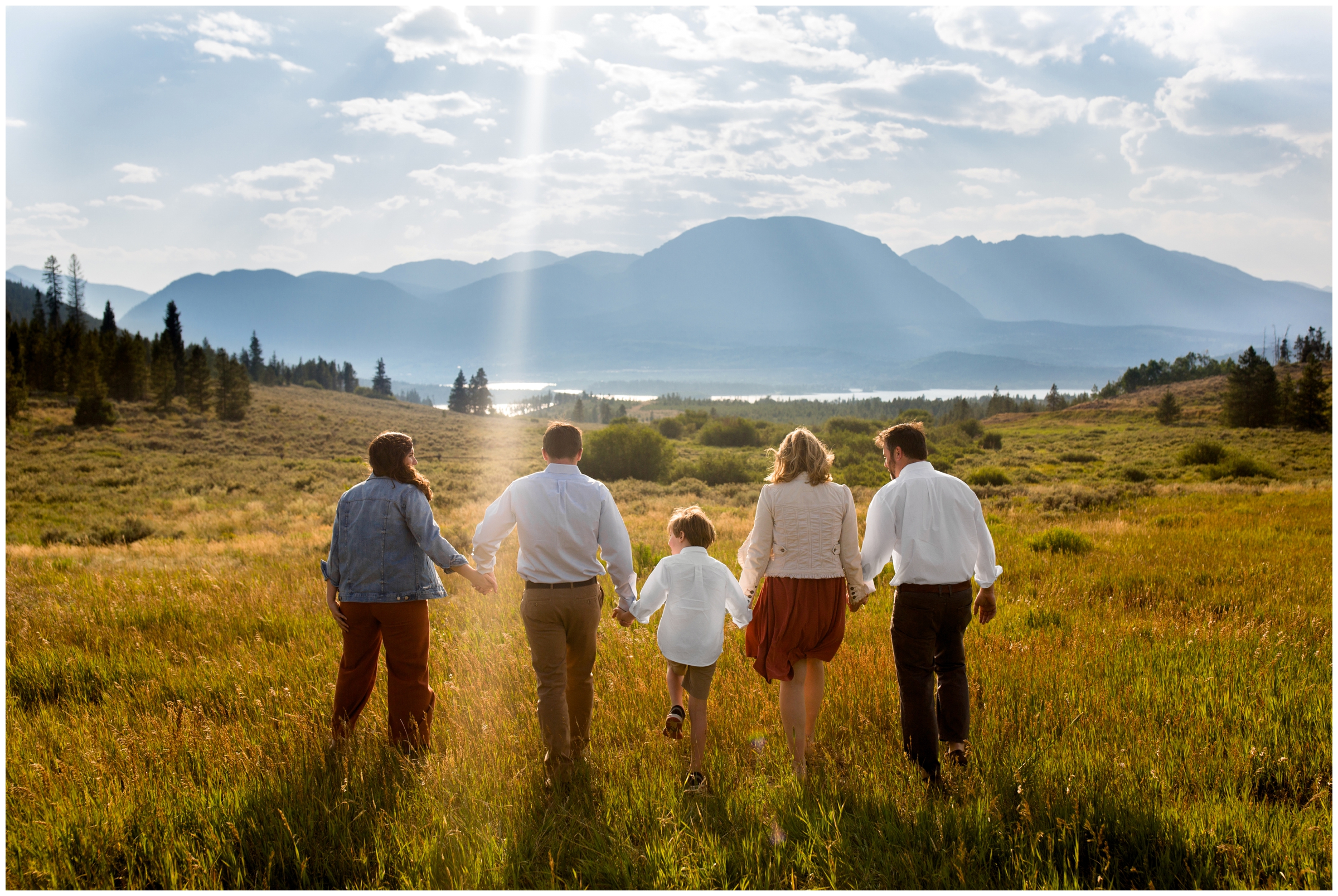 Breckenridge Colorado family portraits at Windy Point Campground by award-winning photographer Plum Pretty Photography