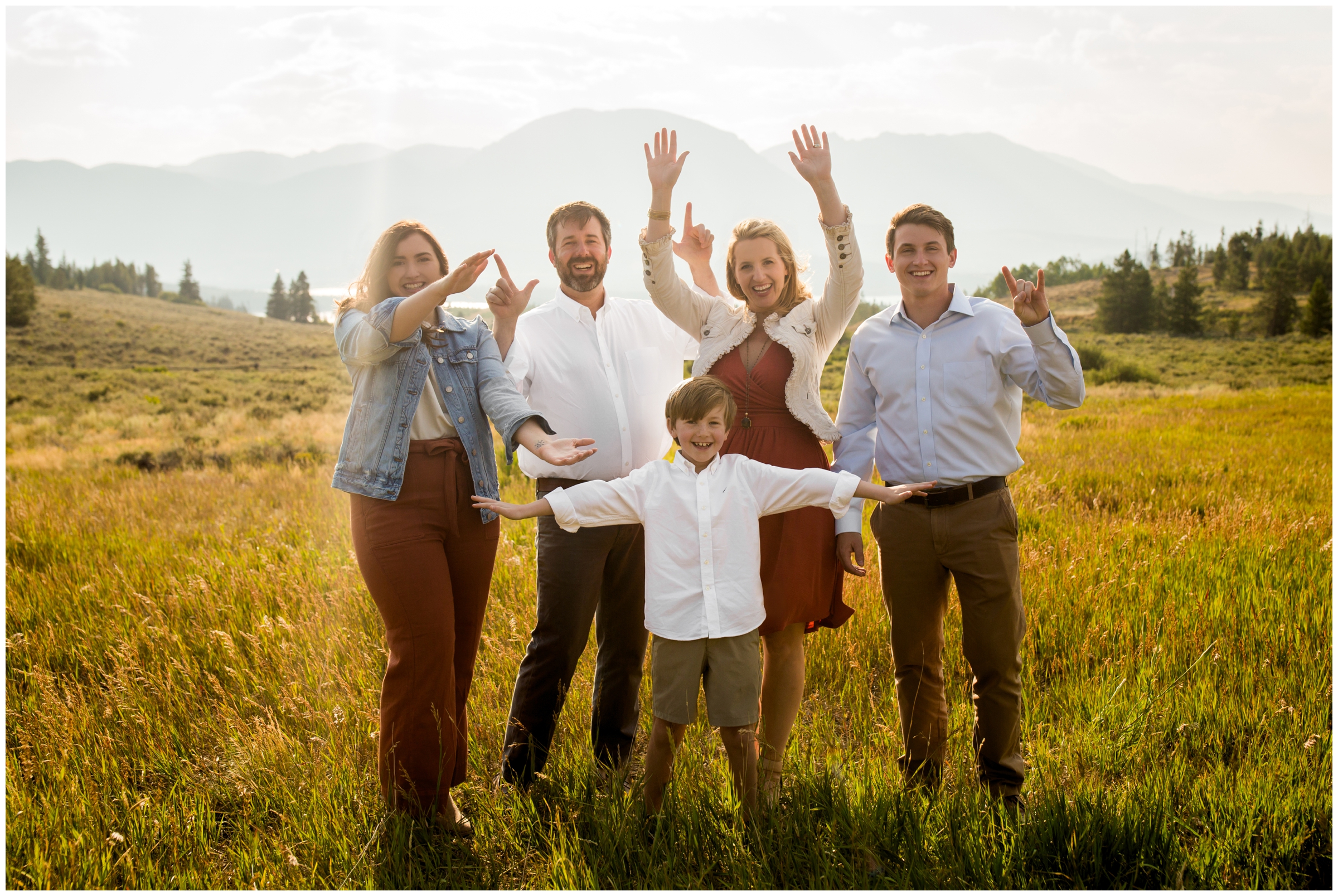 Windy Point Campground Colorado family photographs 