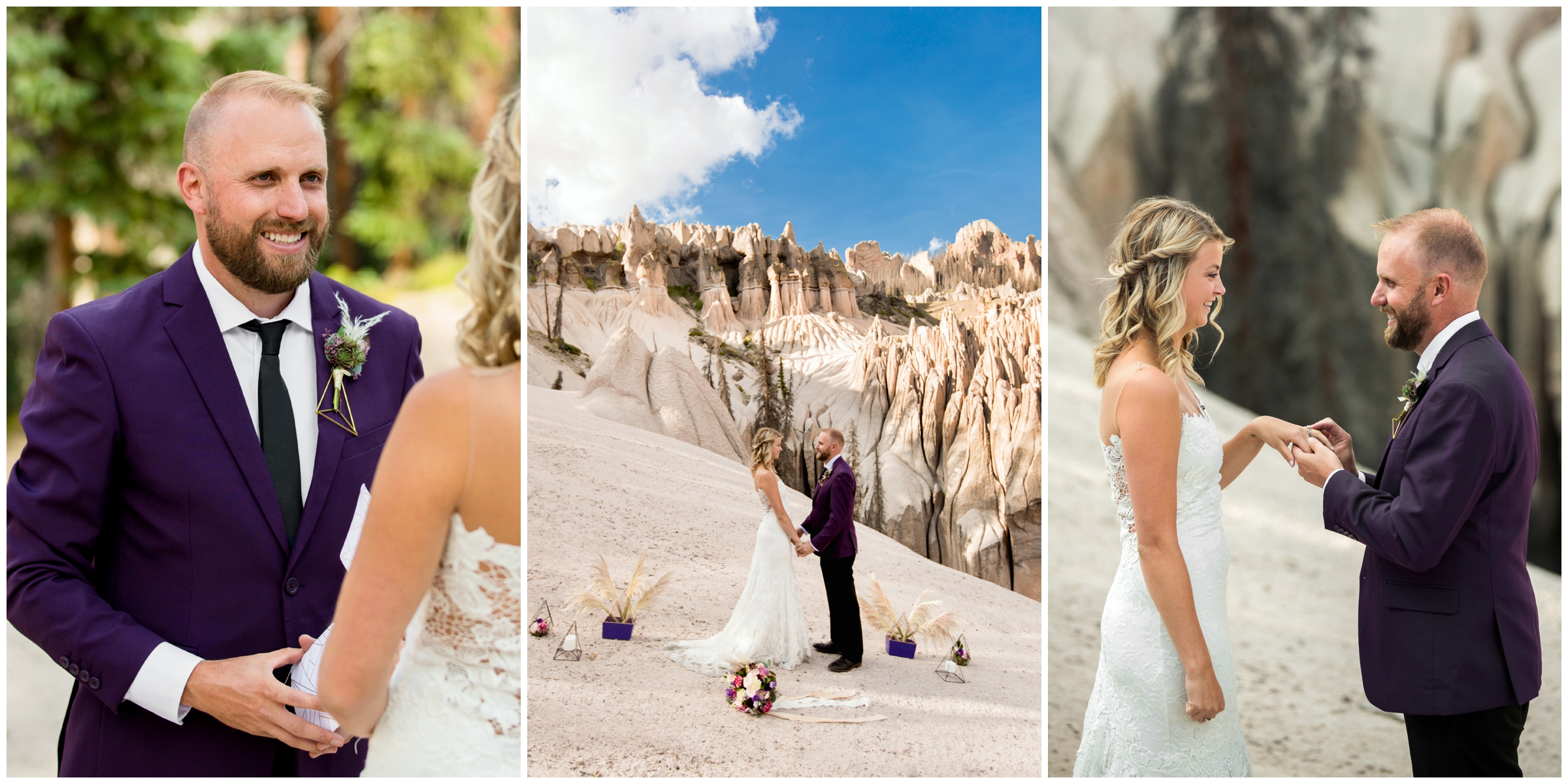 Southern Colorado mountain elopement by Denver wedding photographer Plum Pretty Photography 