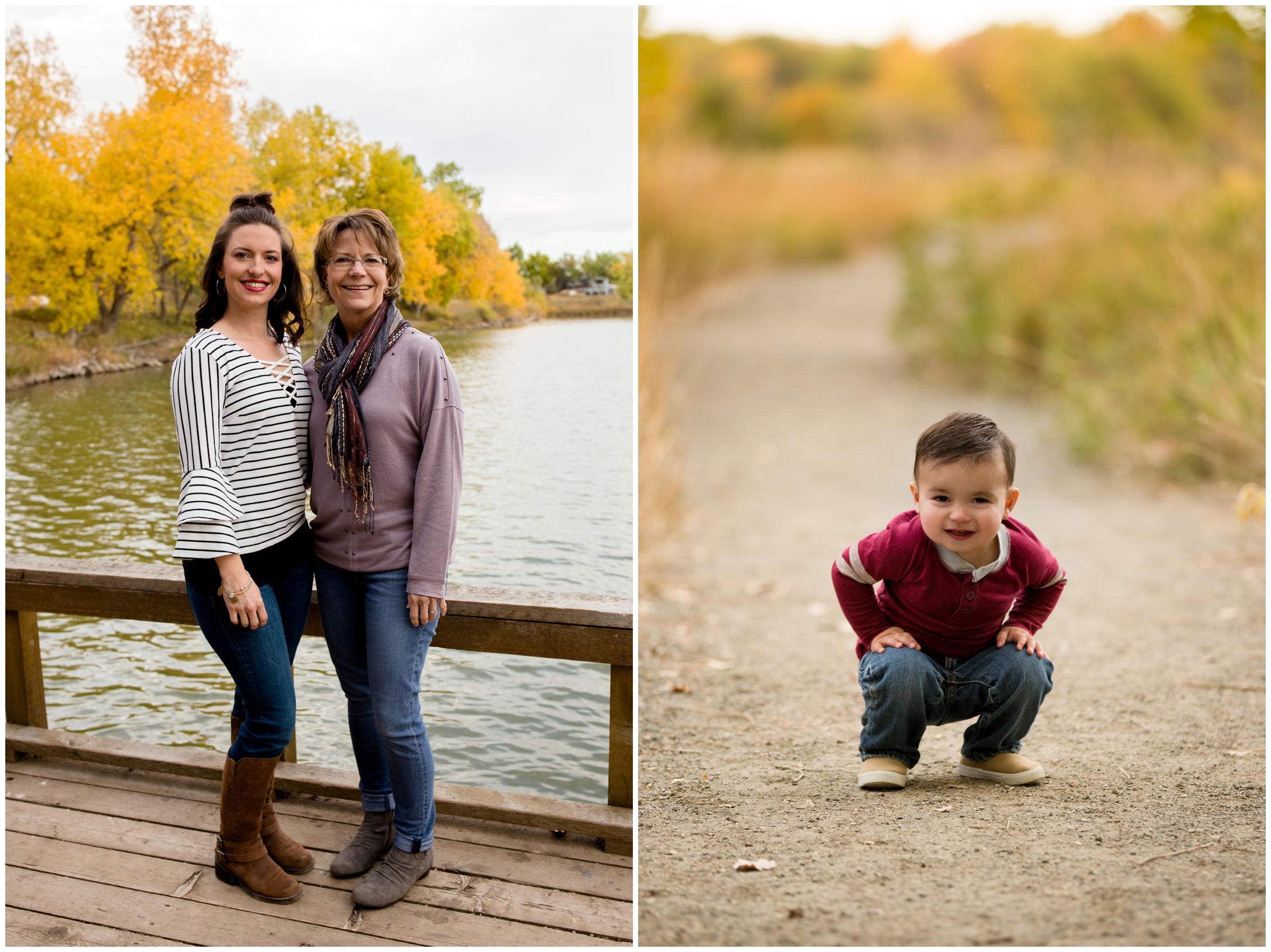 fall family portraits at Riverbend Ponds in ft. collins colorado 