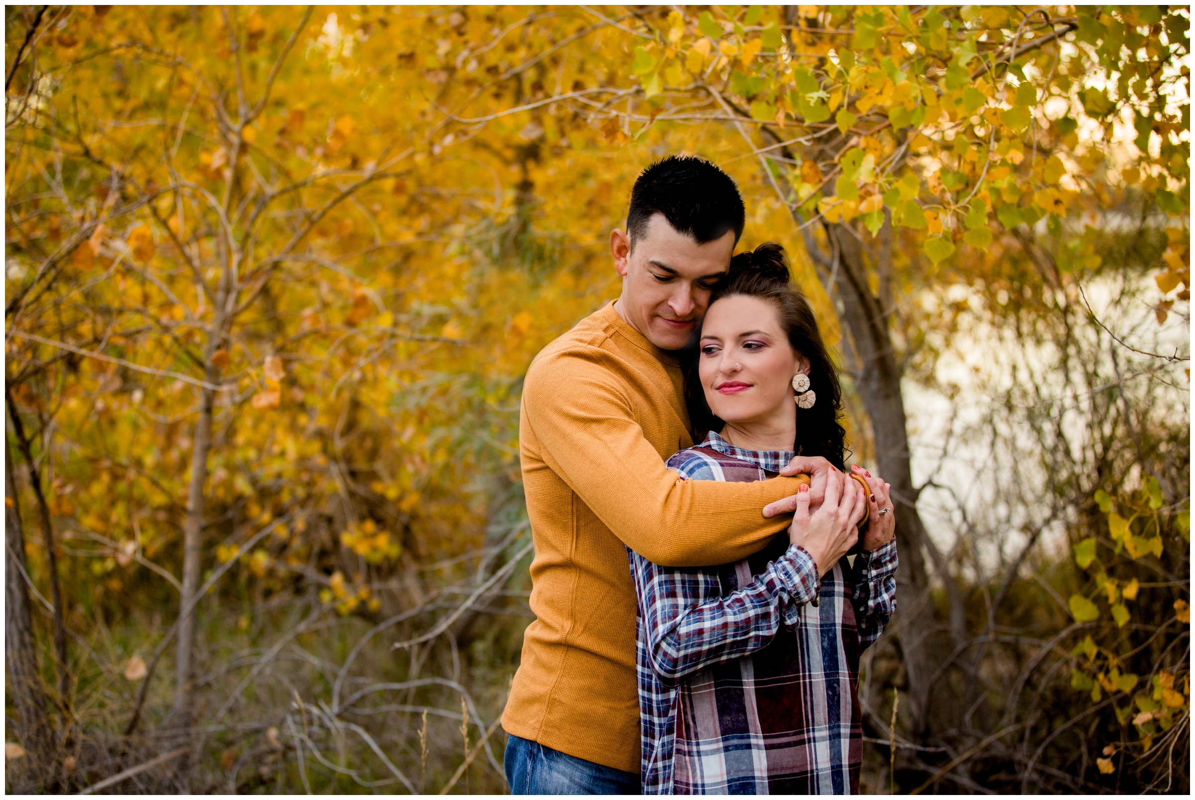 Fall colorado engagement pictures at Riverbend Ponds Fort Collins Colorado 