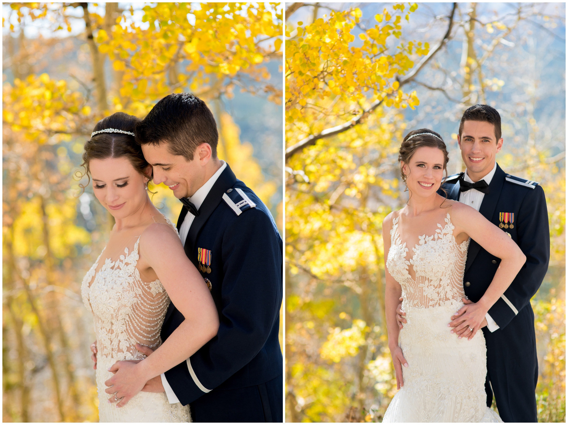 Fall Colorado wedding pictures at the Lodge at Breckenridge and Boreas Pass