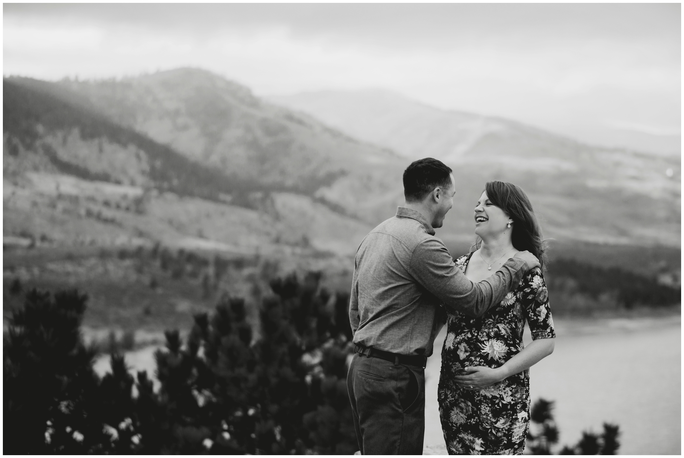 Colorado maternity photos at Horsetooth Reservoir Fort Collins 