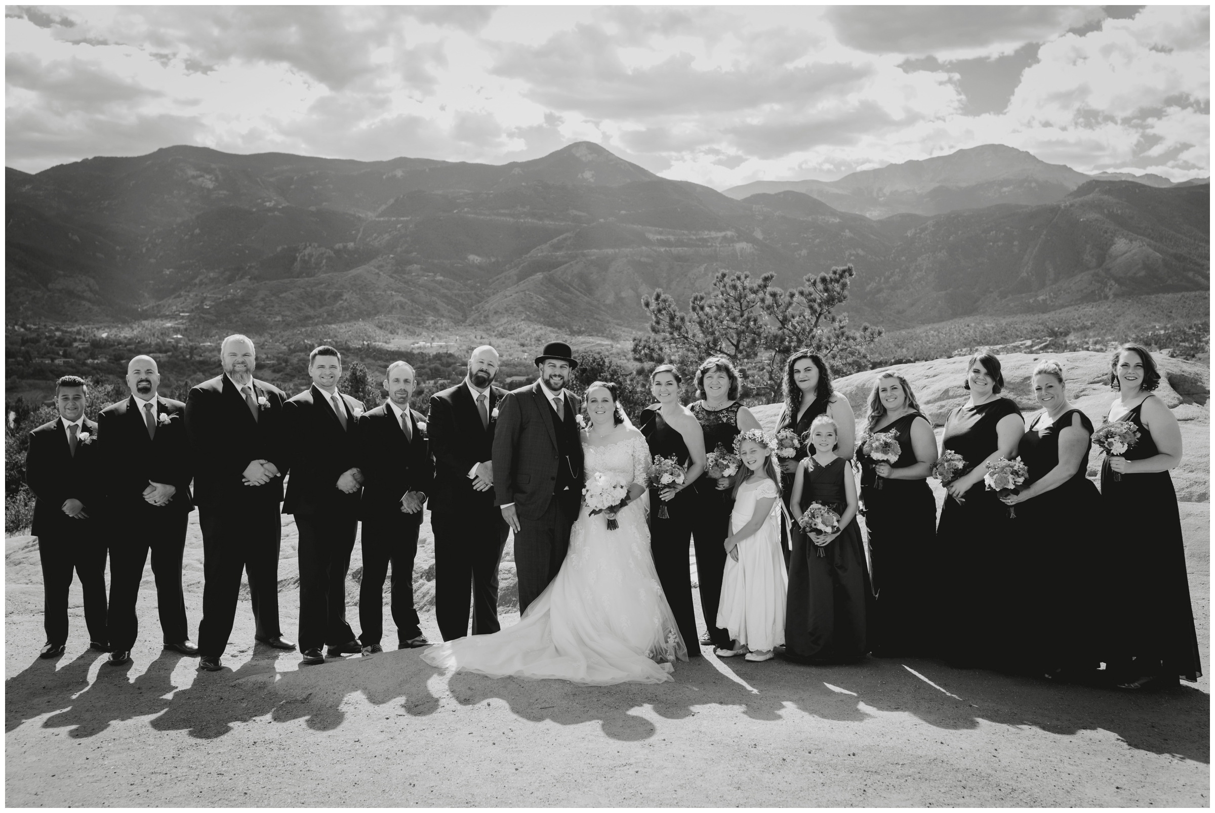 Colorado Springs wedding photography at Garden of the Gods
