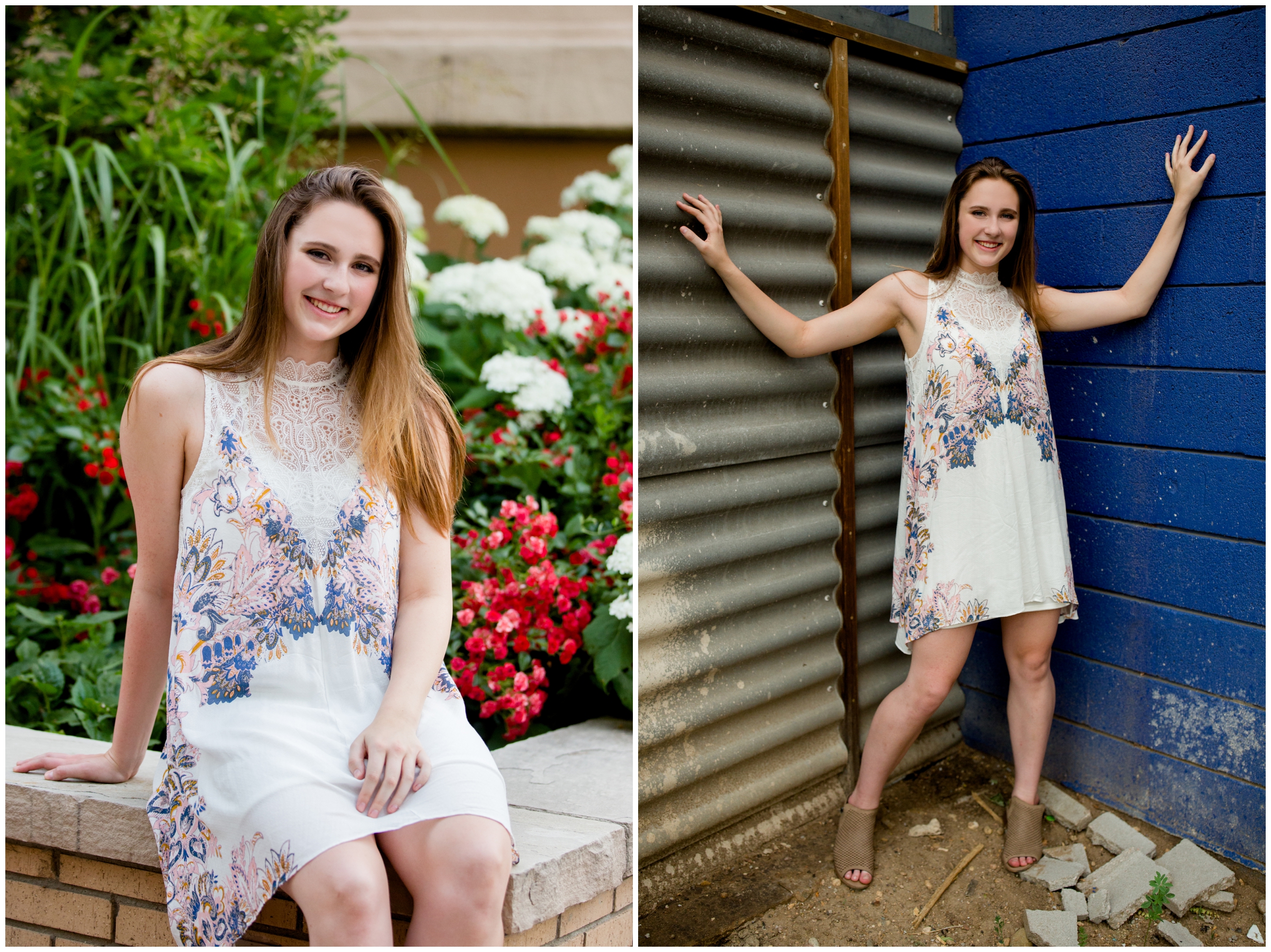 Silver Creek High Colorado senior pictures at Pearl Street Mall Boulder 