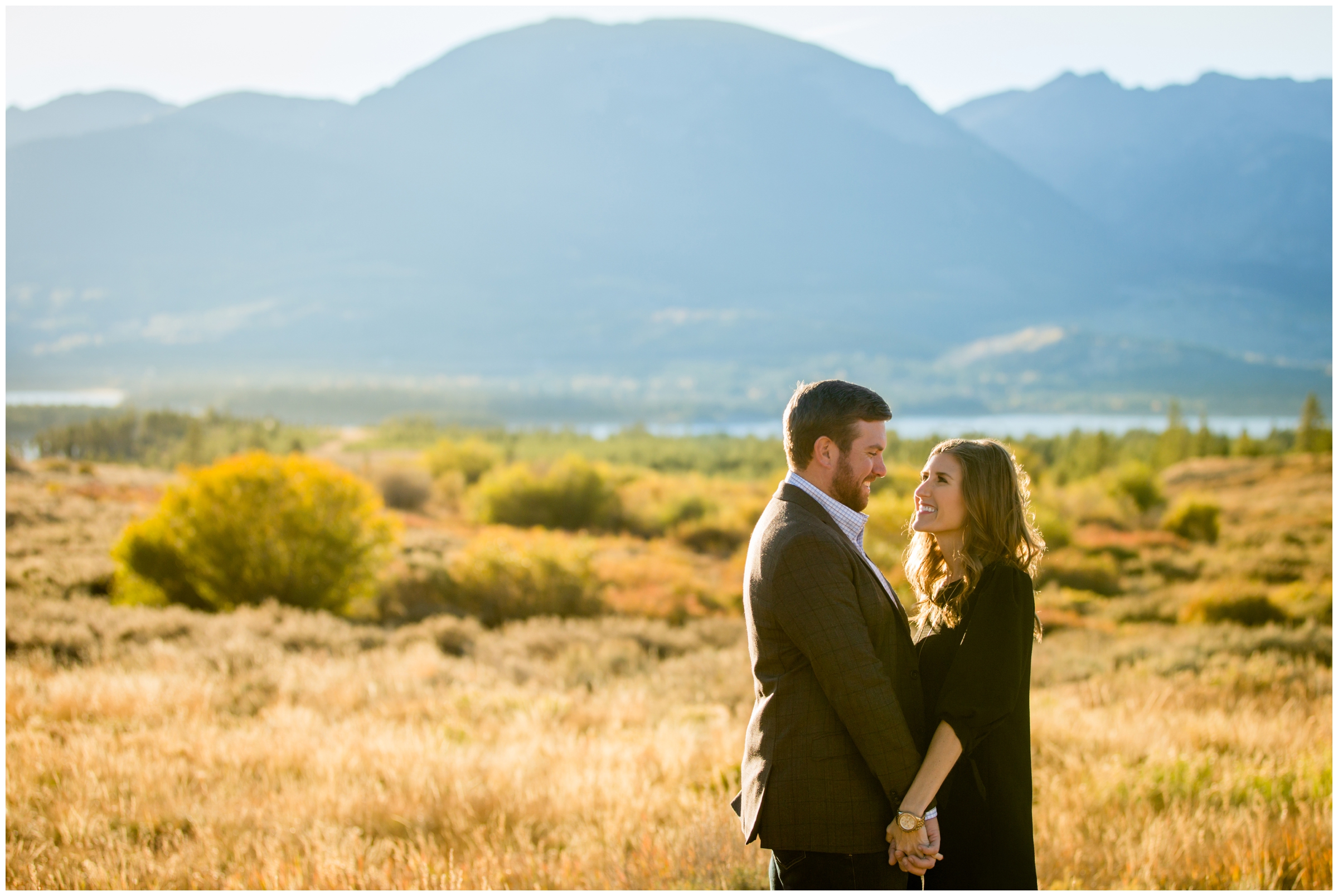 windy point campground Breckenridge Colorado engagement pictures 