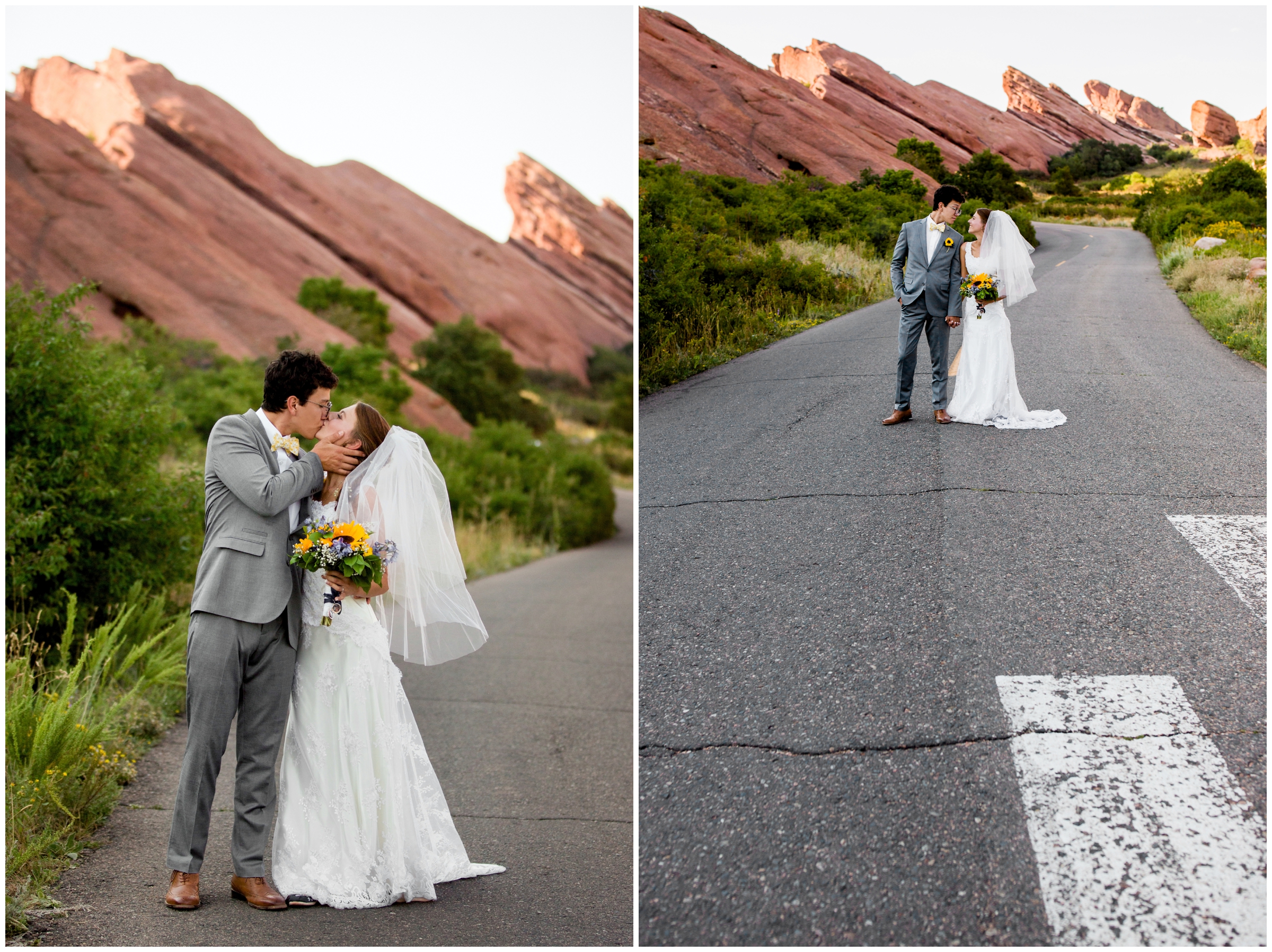 Red Rocks Amphitheater wedding photography by Plum Pretty Photo