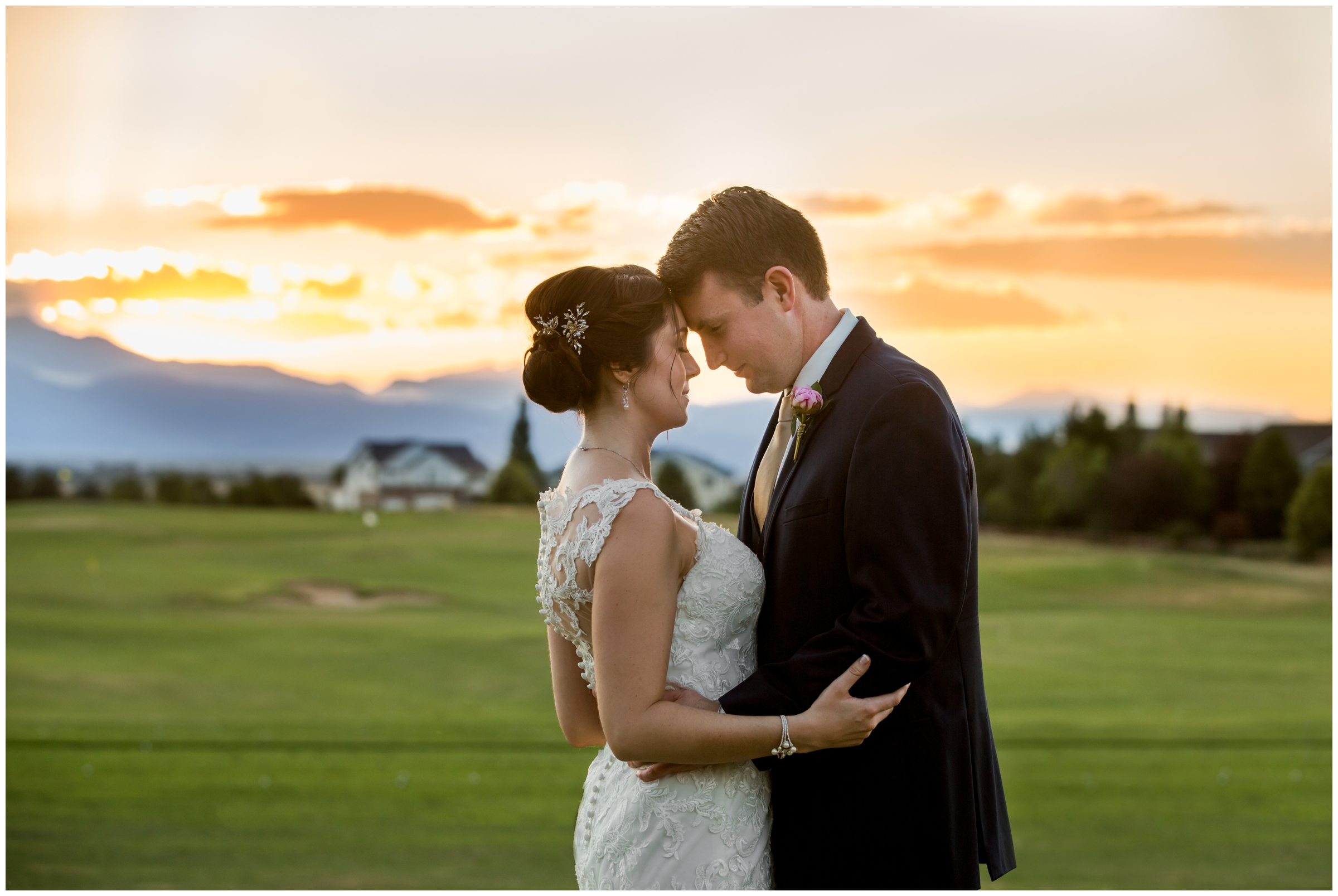 Colorado national golf club wedding photos by Estes Park Photographer Plum Pretty Photography