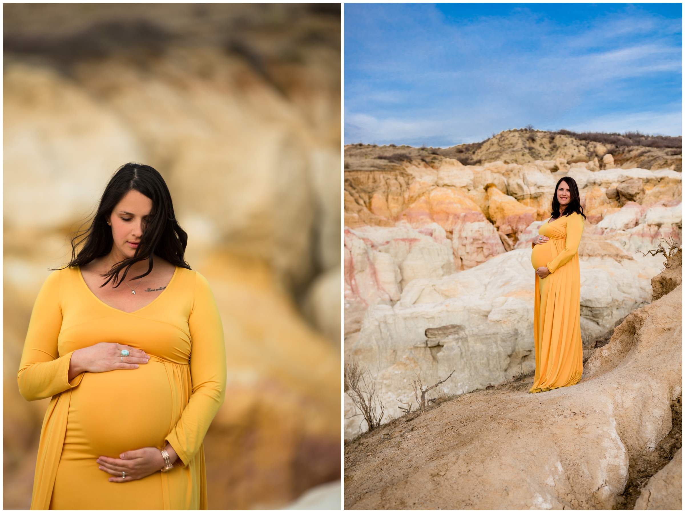 spring Colorado Springs maternity photography inspiration by Plum Pretty Photo 