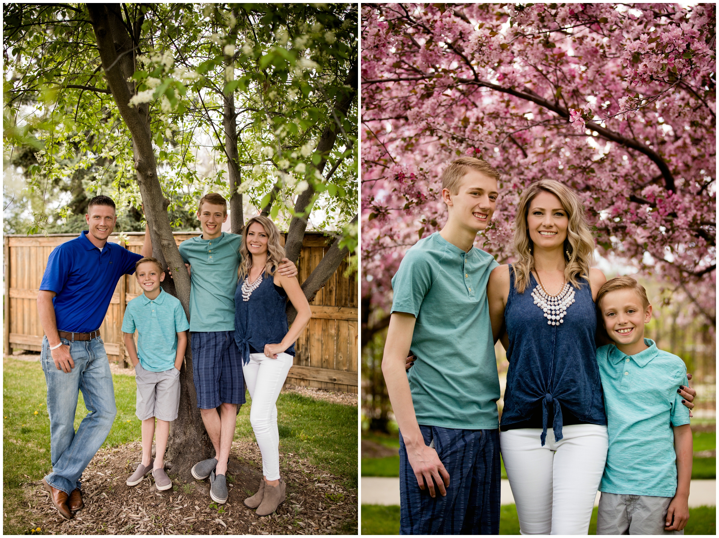Colorado spring family pictures by Longmont photographer Plum Pretty Photo 