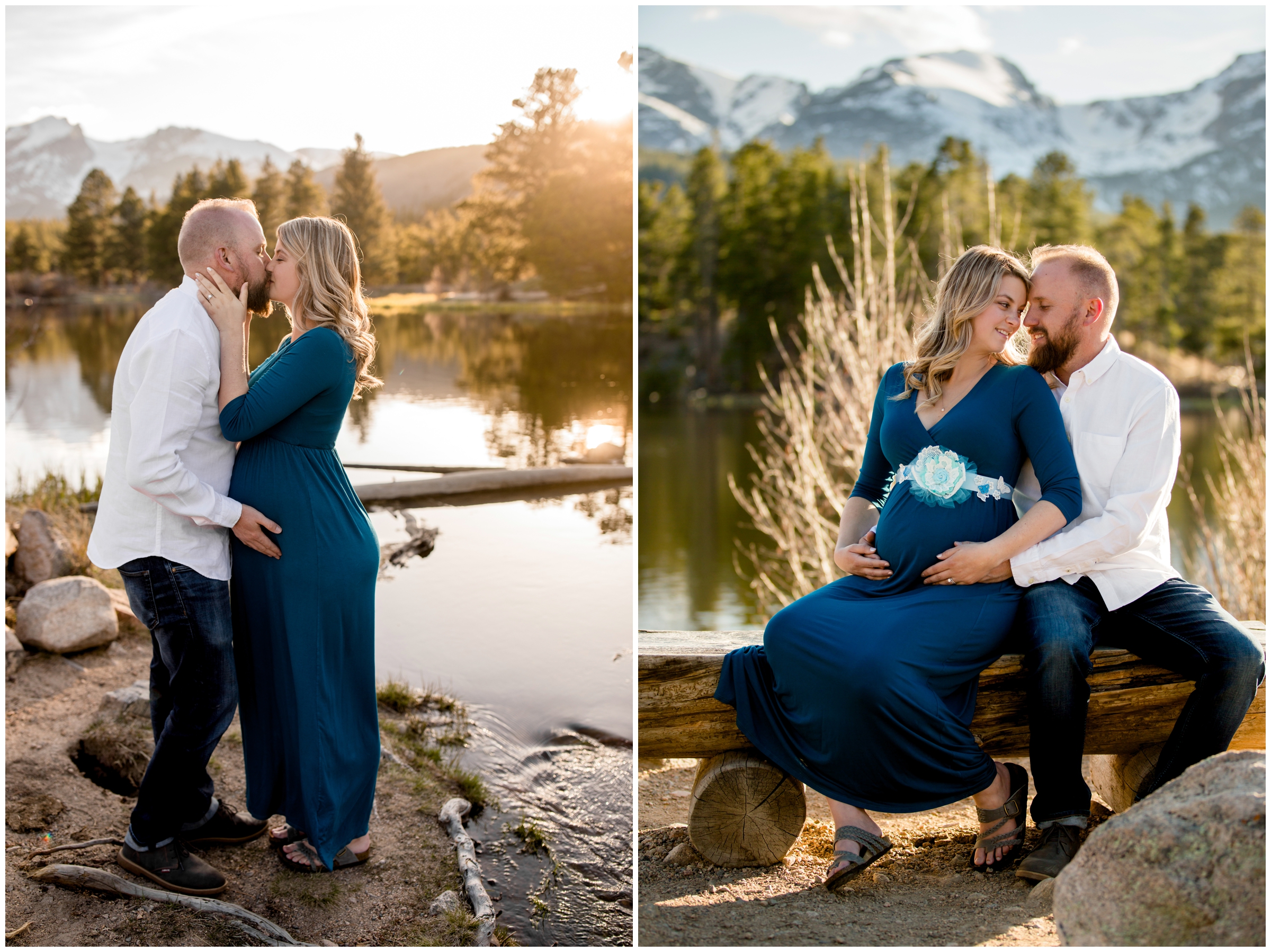 Sprague Lake Colorado couple's photos 