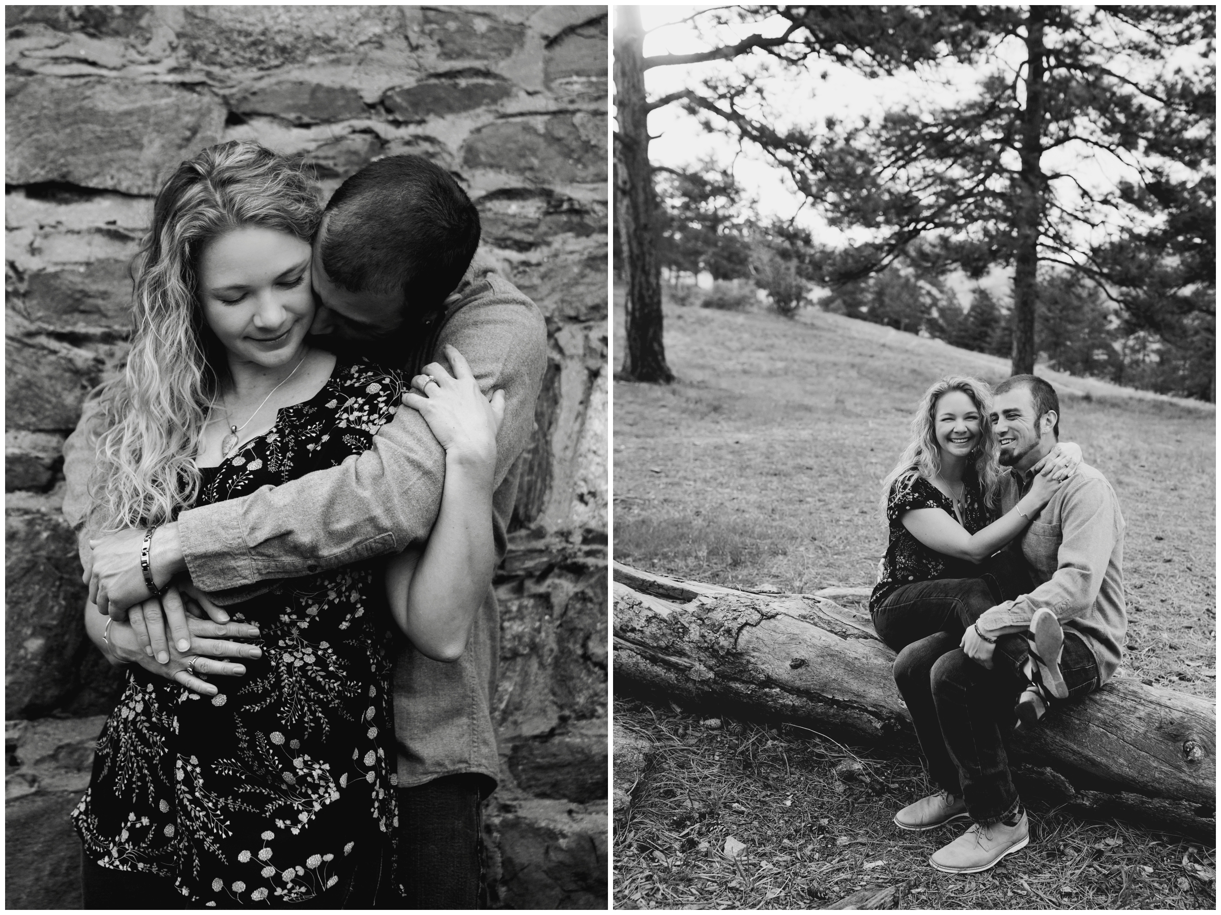 forest couples pictures in Golden Colorado