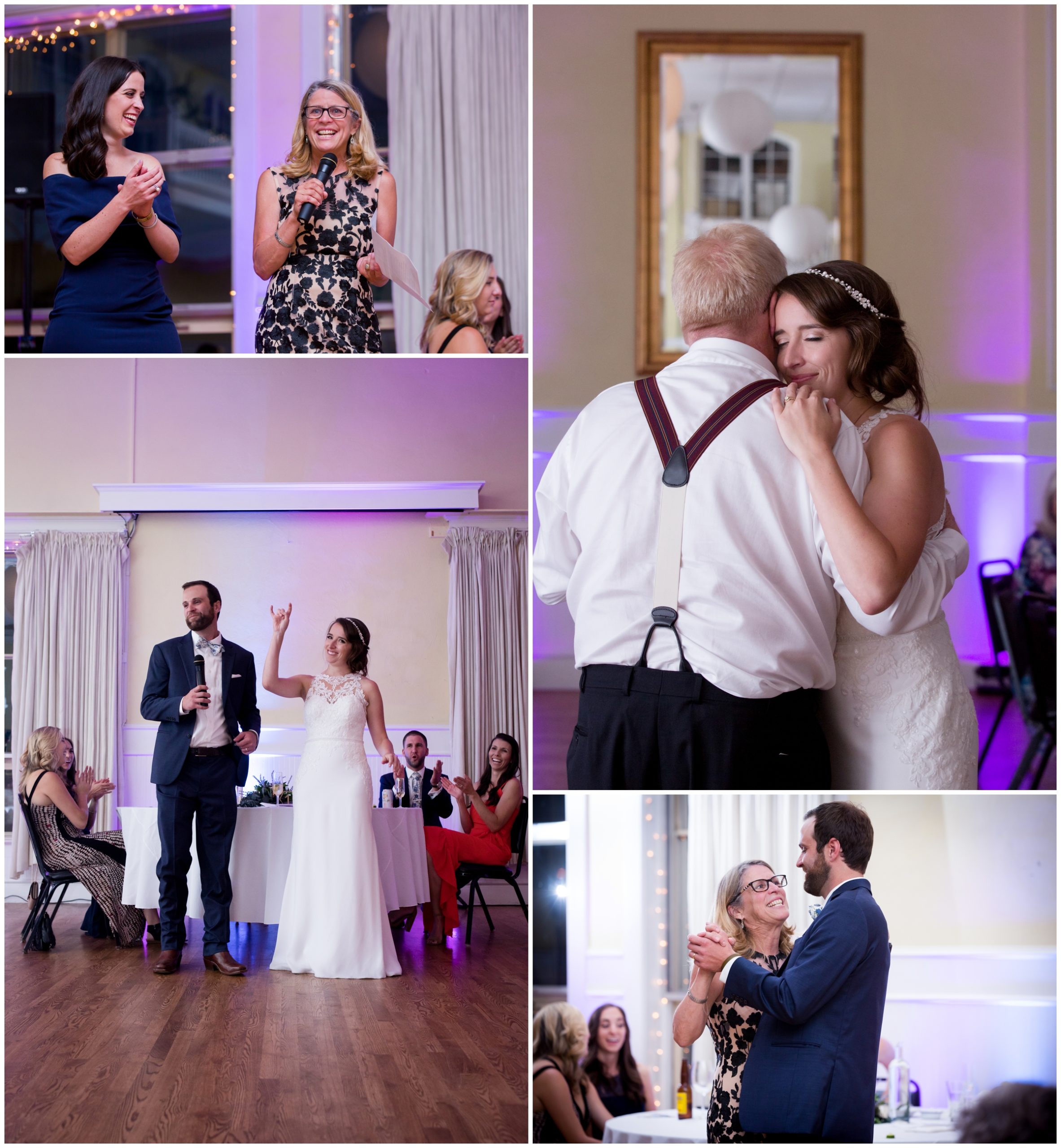 father daughter dance at Ft. Collins reception