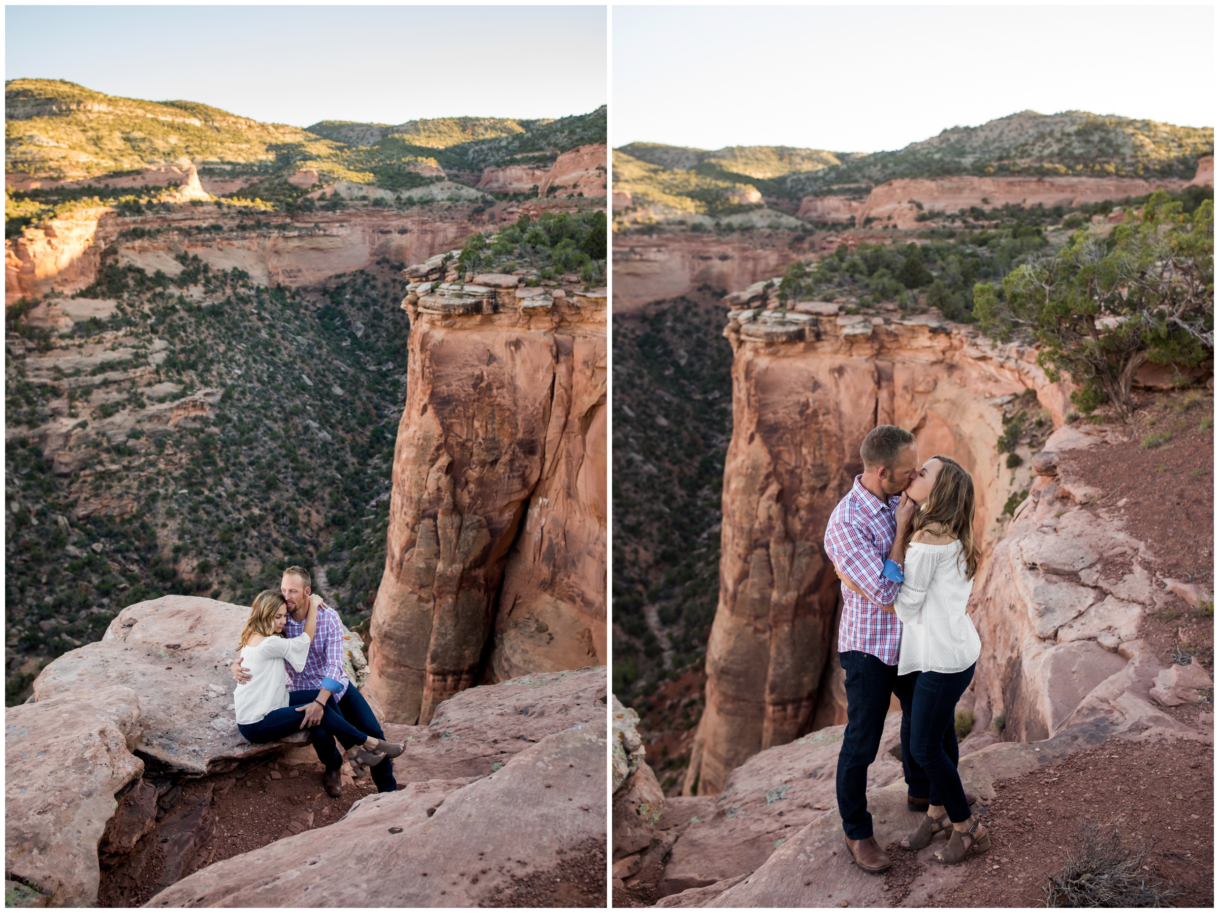 Colorado National Monument engagement photography inspiration 