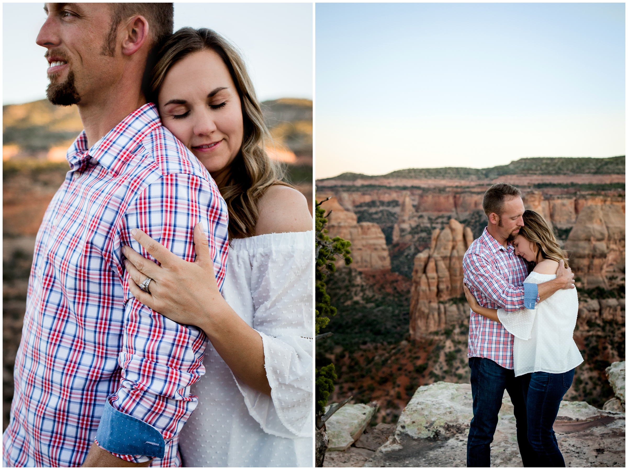 Colorado engagement photos at CO National Monument 