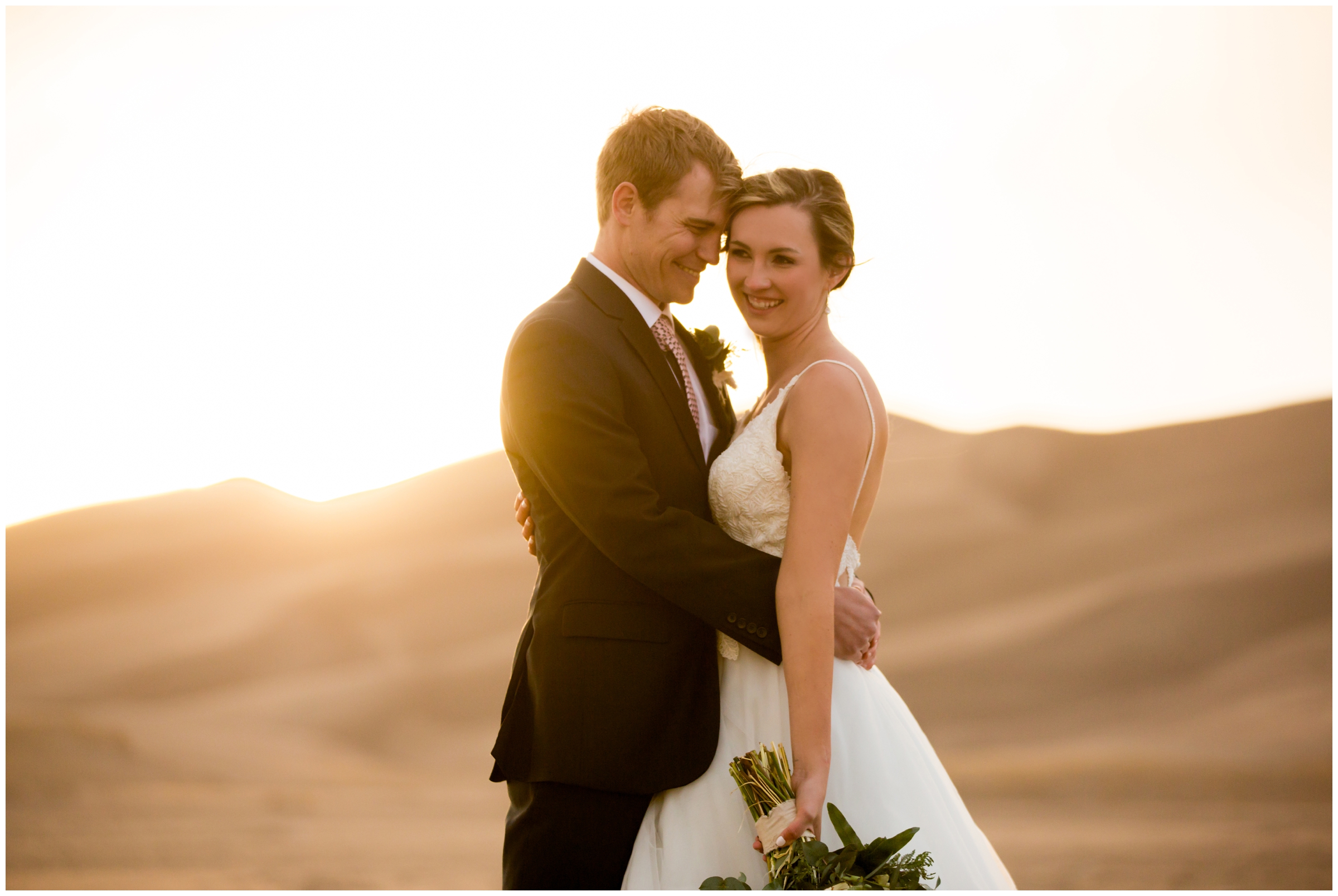 golden hour Colorado wedding photography inspiration in Alamosa CO