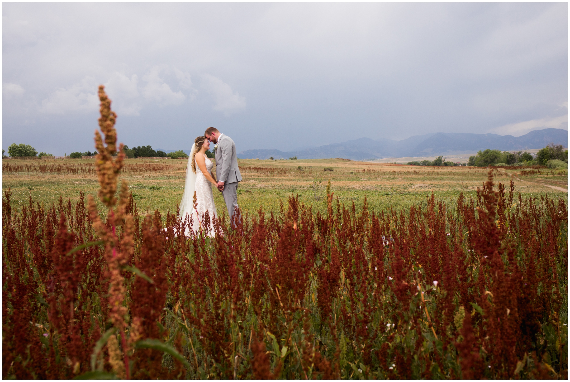 Westminster Colorado mountain wedding photos at Standley Lake 