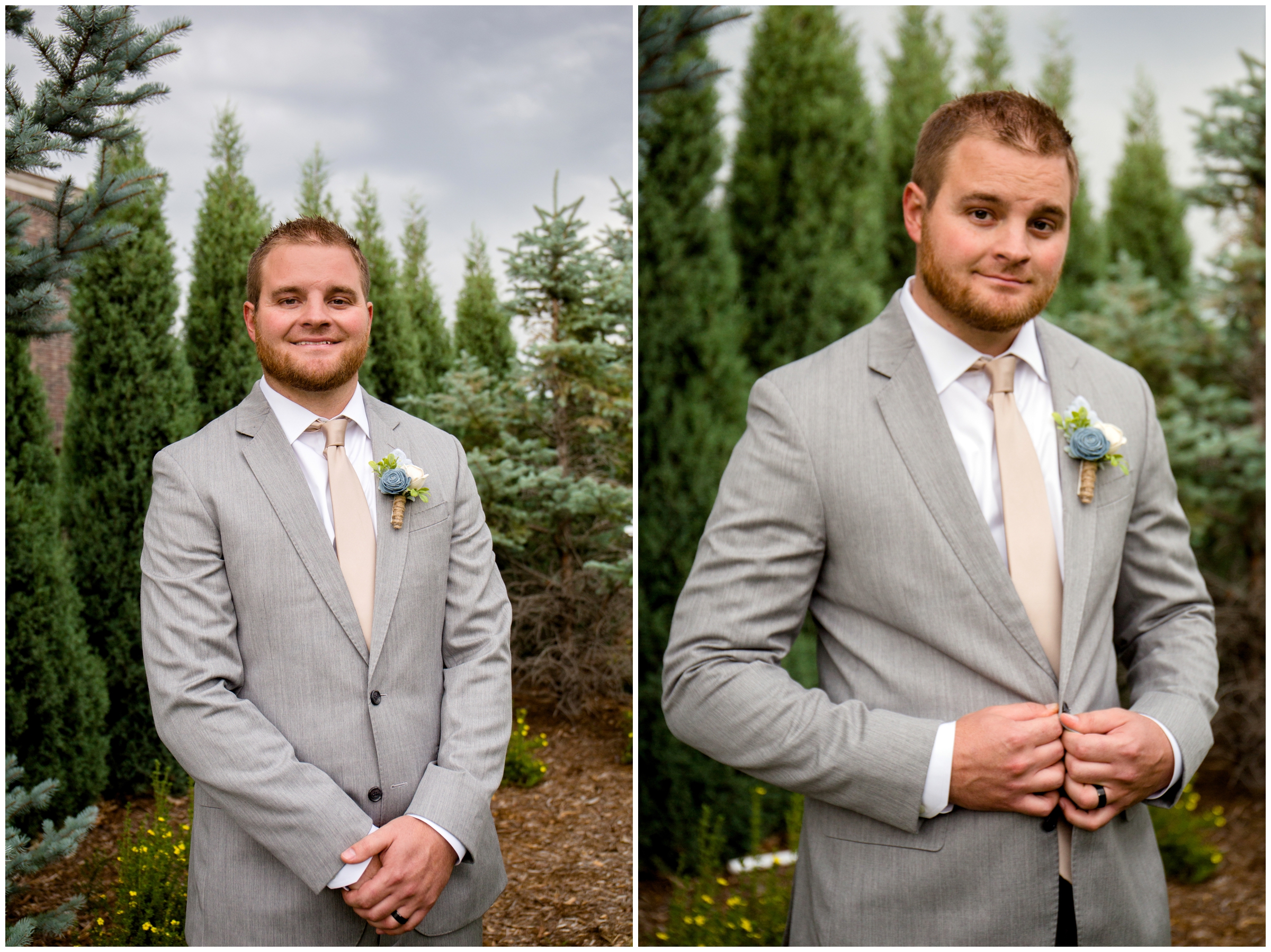 Westminster Colorado groom portraits at Noah's Event Center